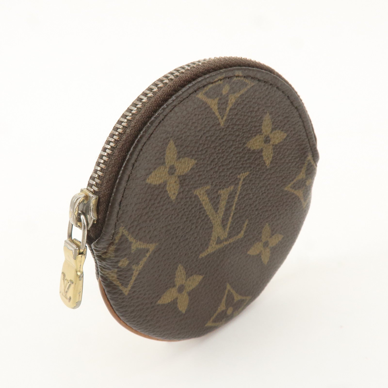 Louis Vuitton Monogram Porte Monnaie Rond Coin Case M61926