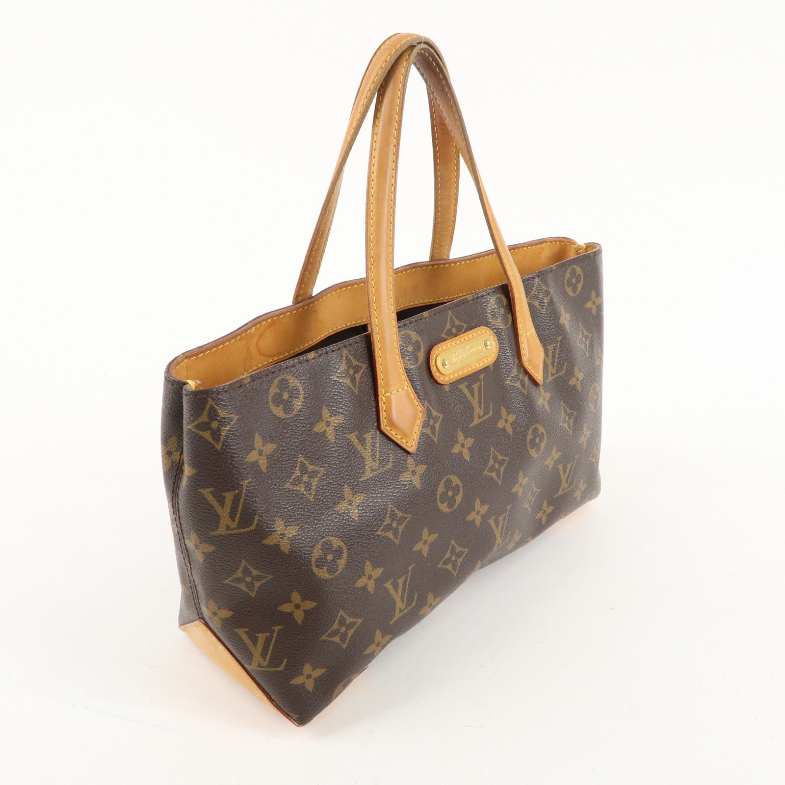 Louis Vuitton Monogram Wilshire PM Hand Bag Tote Bag M45643