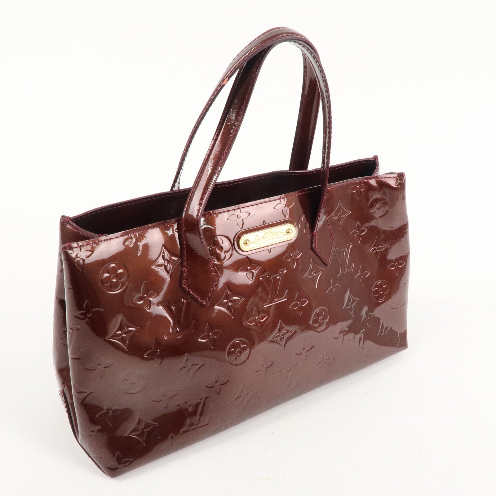 Louis Vuitton Monogram Vernis Wilshire PM Rouge Faurviste M91644