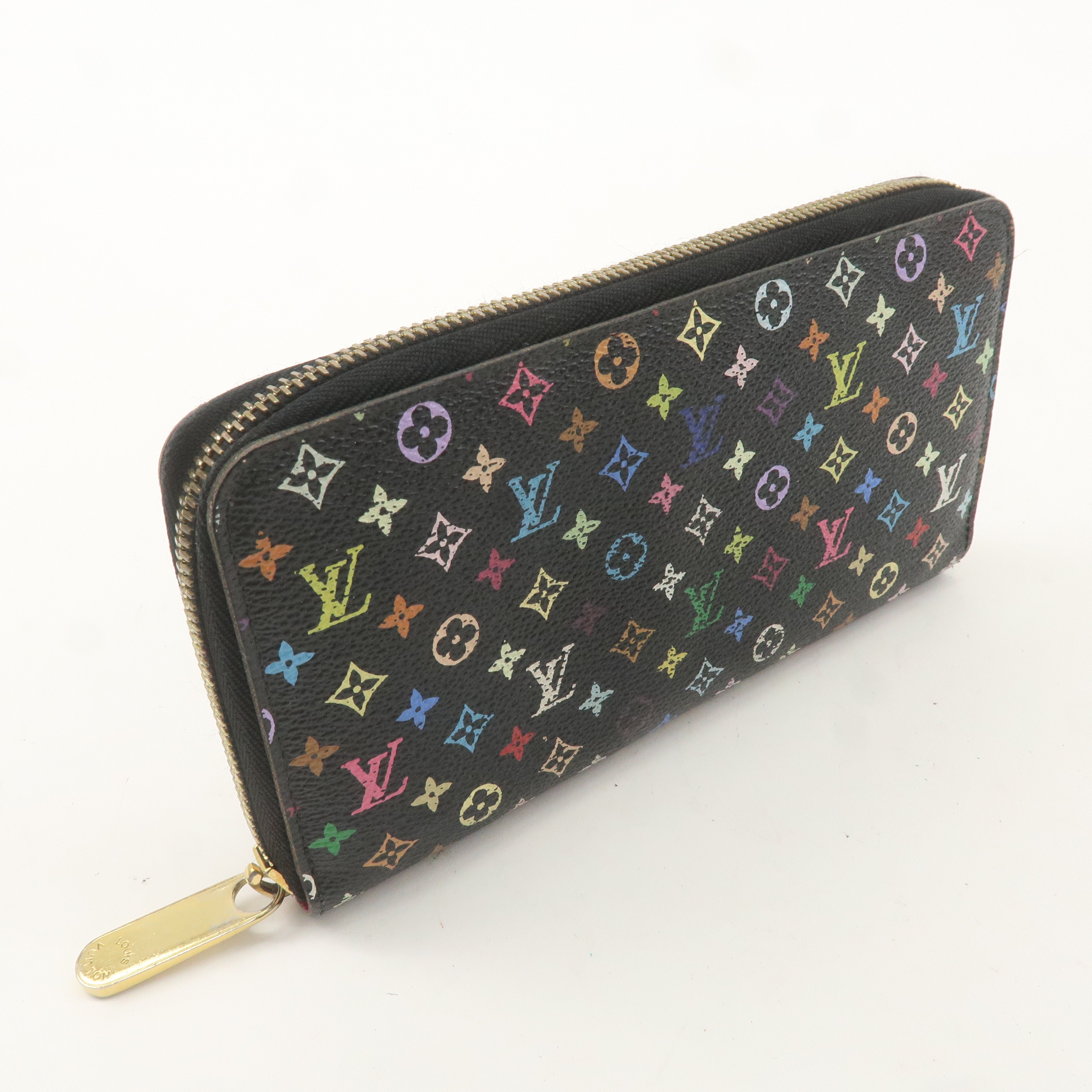 Louis Vuitton Monogram Multi Color Zippy Wallet Long Wallet M60243