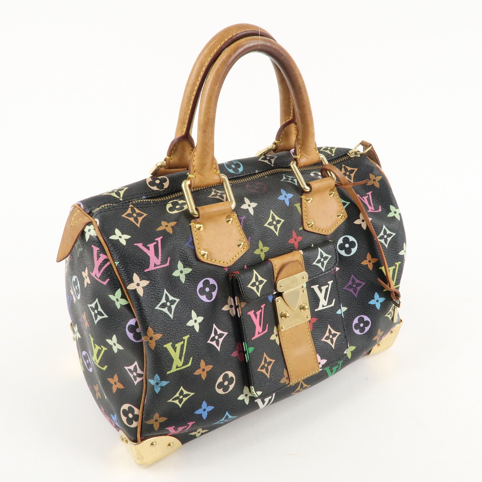 Louis Vuitton Monogram Multi Color Speedy 30 Hand Bag M92642