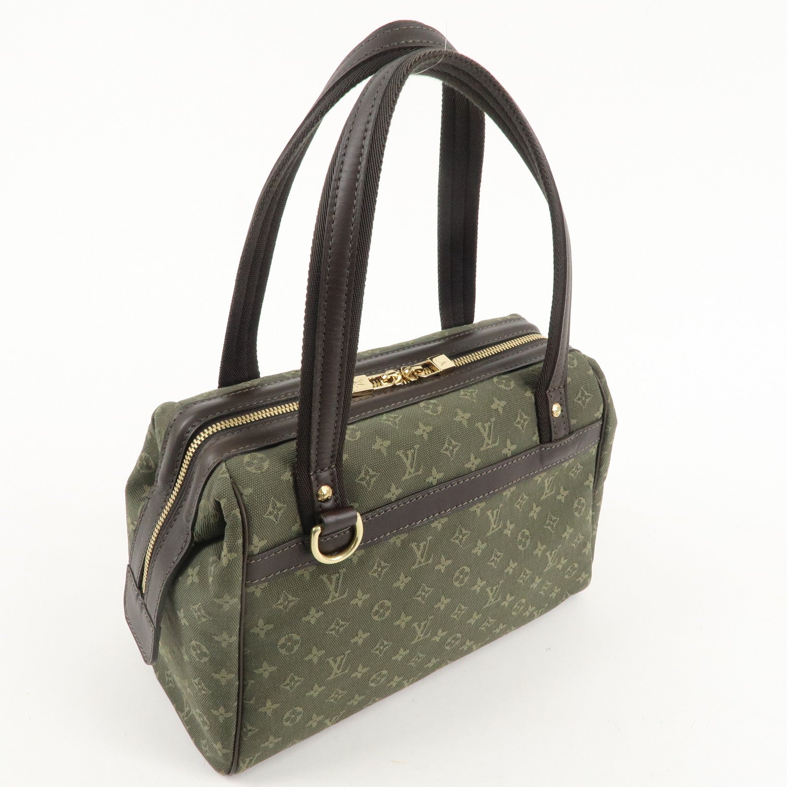 Louis Vuitton Monogram Mini Josephine PM Hand Bag Khaki M92415