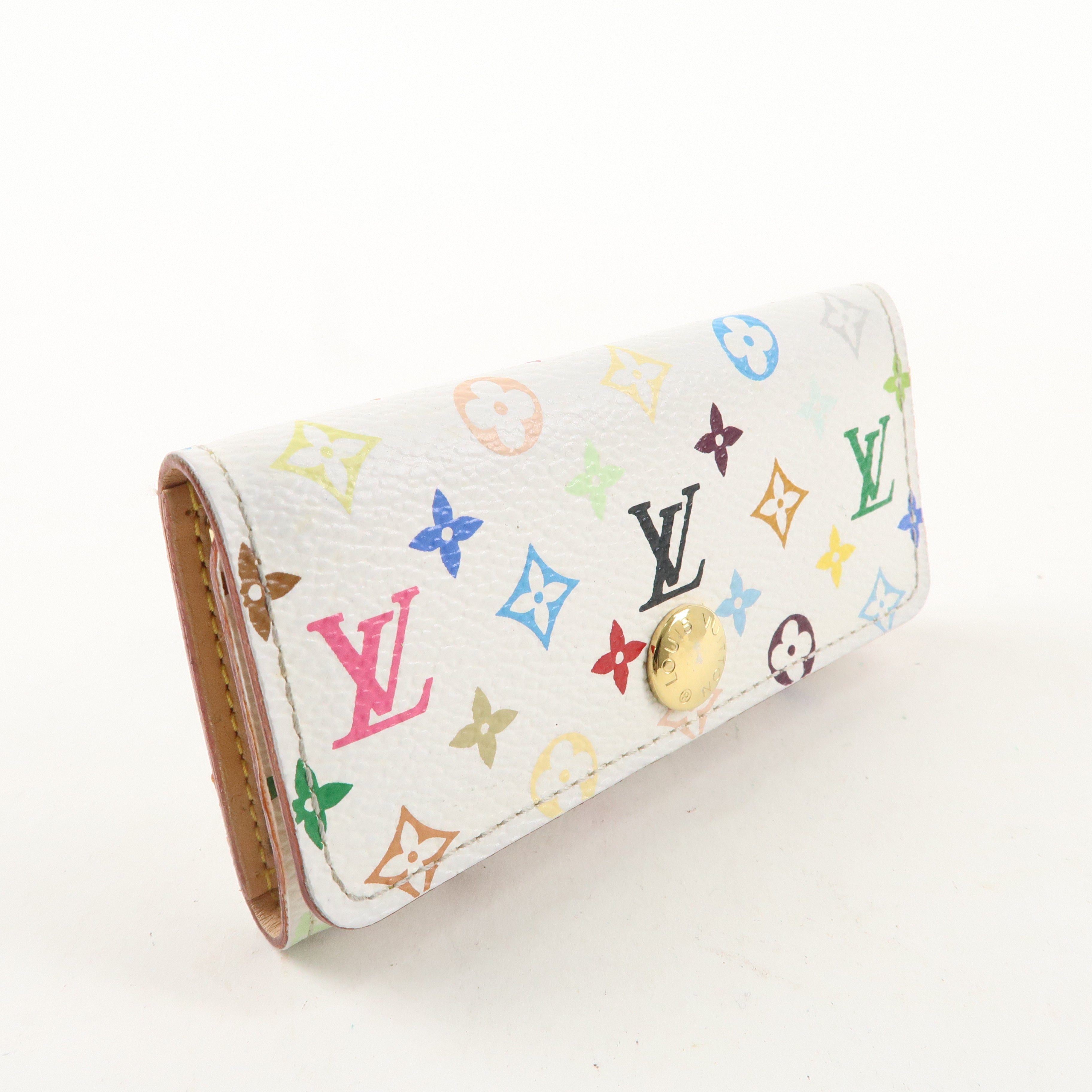 Louis Vuitton Monogram Multi Color Multiclés 4 Key Case M60043