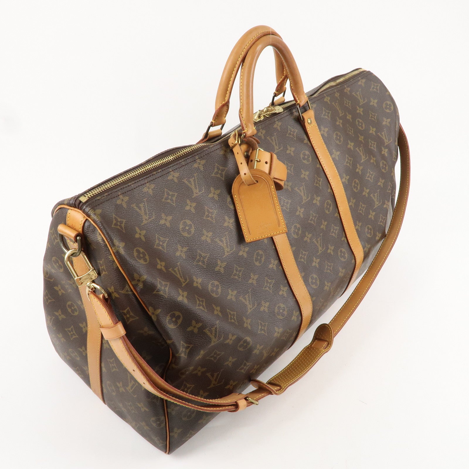 Louis Vuitton Monogram Keep All Bandouliere 60 Bag M41412