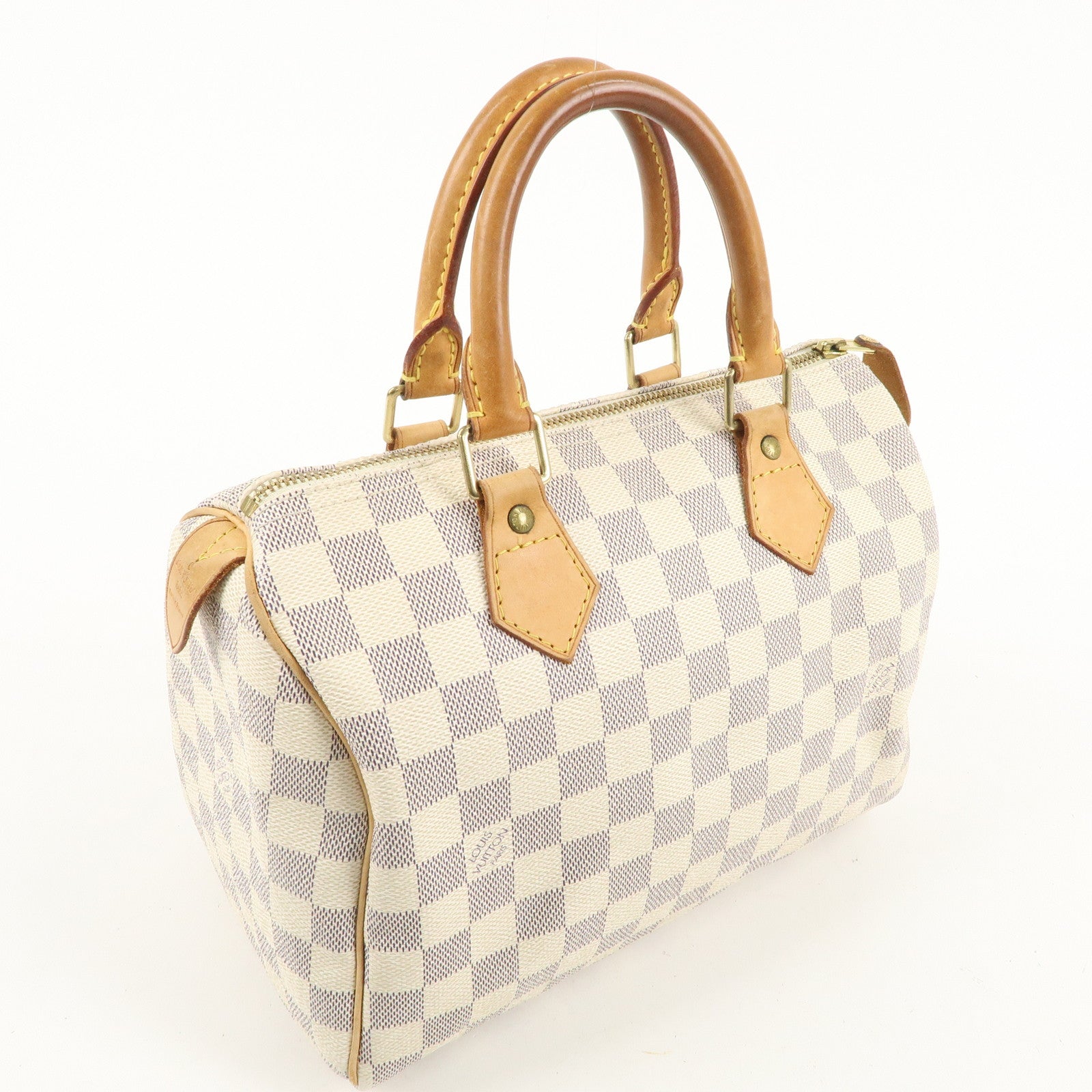 Louis Vuitton Damier Azur Speedy 25 Boston Bag Hand Bag N41534