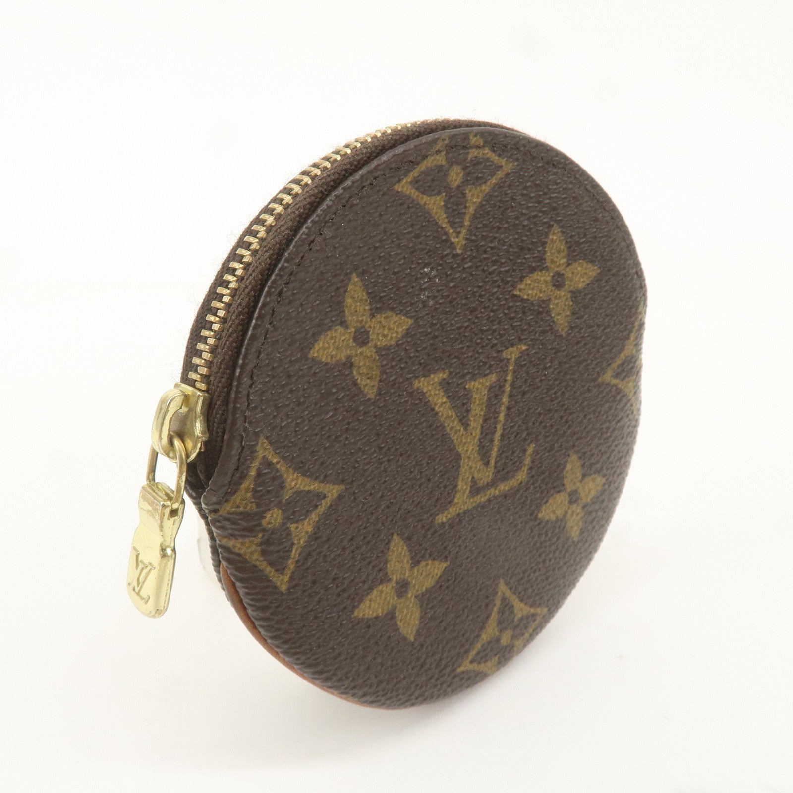 Louis Vuitton Monogram Porte Monnaie Rond Coin Case M61926