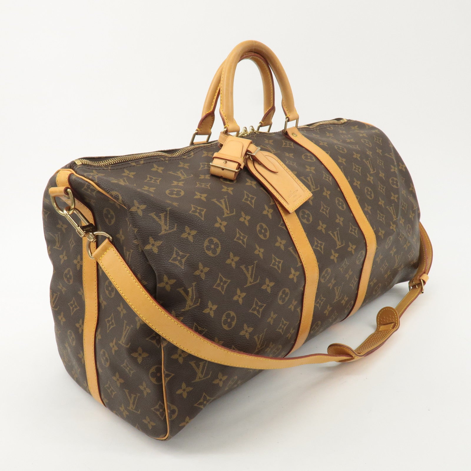 Louis Vuitton Monogram Keep All Bandouliere 55 Bag M41414