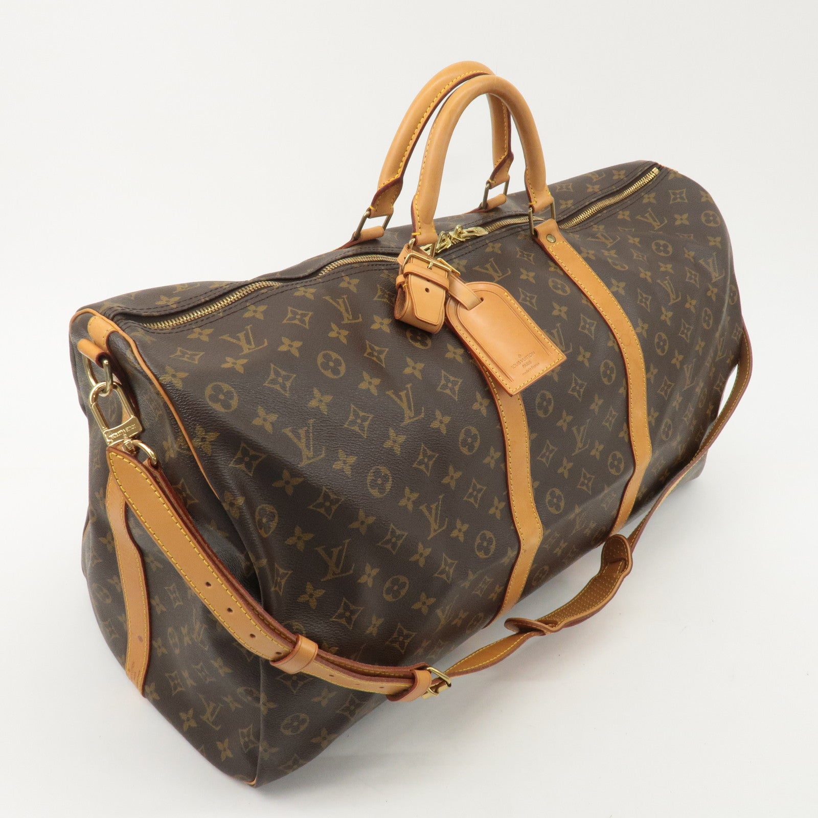 Louis Vuitton Monogram Keep All Bandouliere 60 Bag M41412