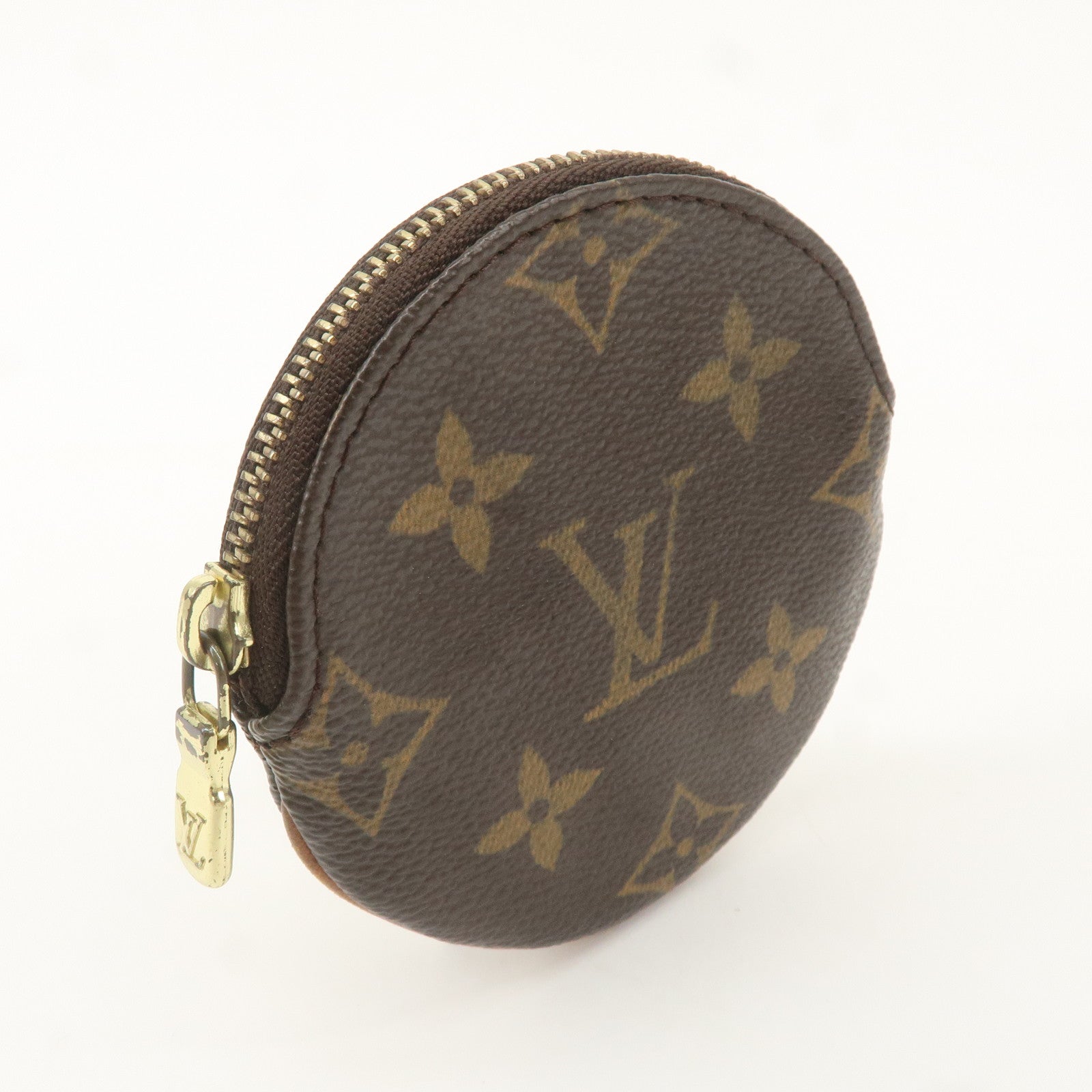 Louis Vuitton Monogram Porte Monnaie Rond Coin Case M61926