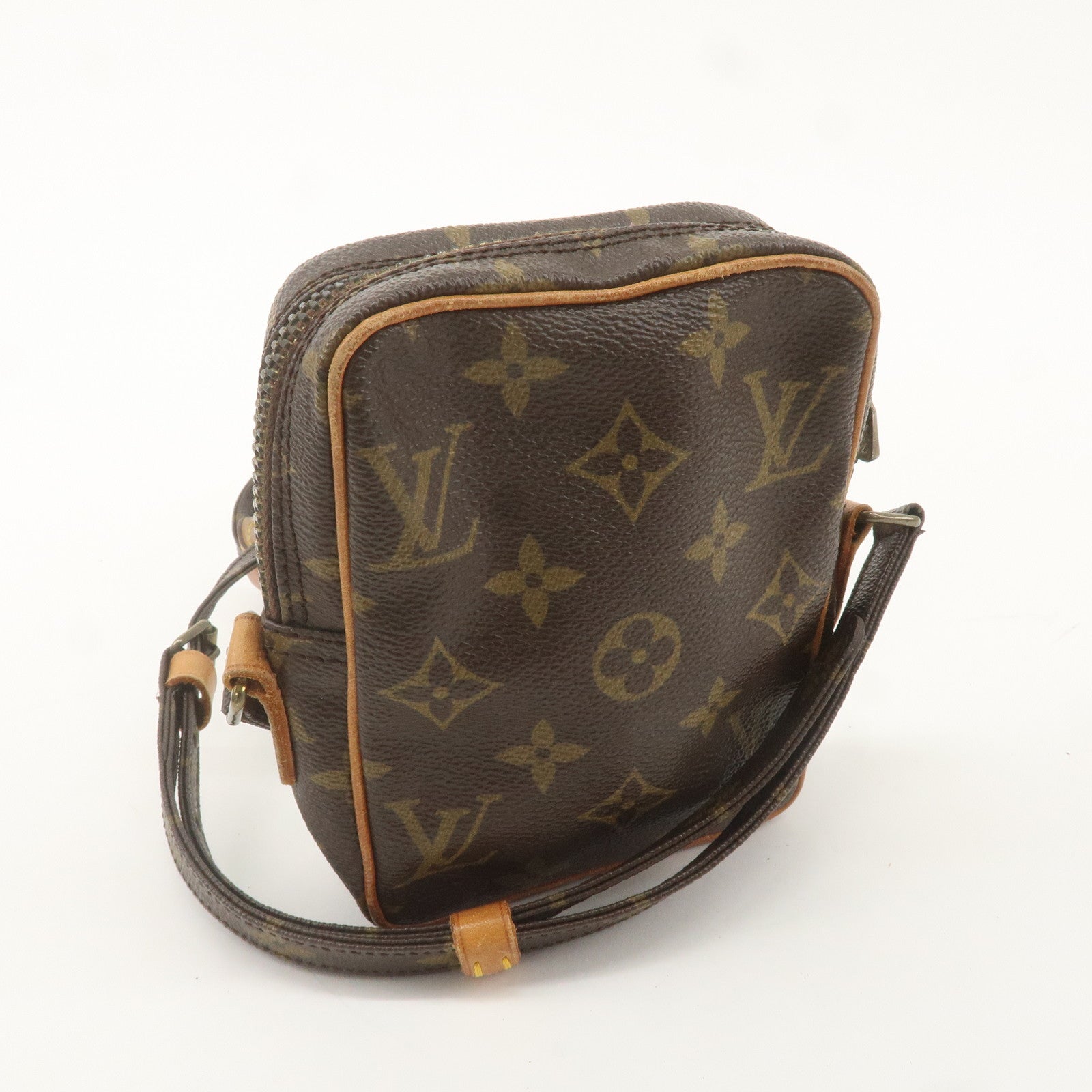 Louis Vuitton Monogram Mini Danube Shoulder Bag Brown M45268