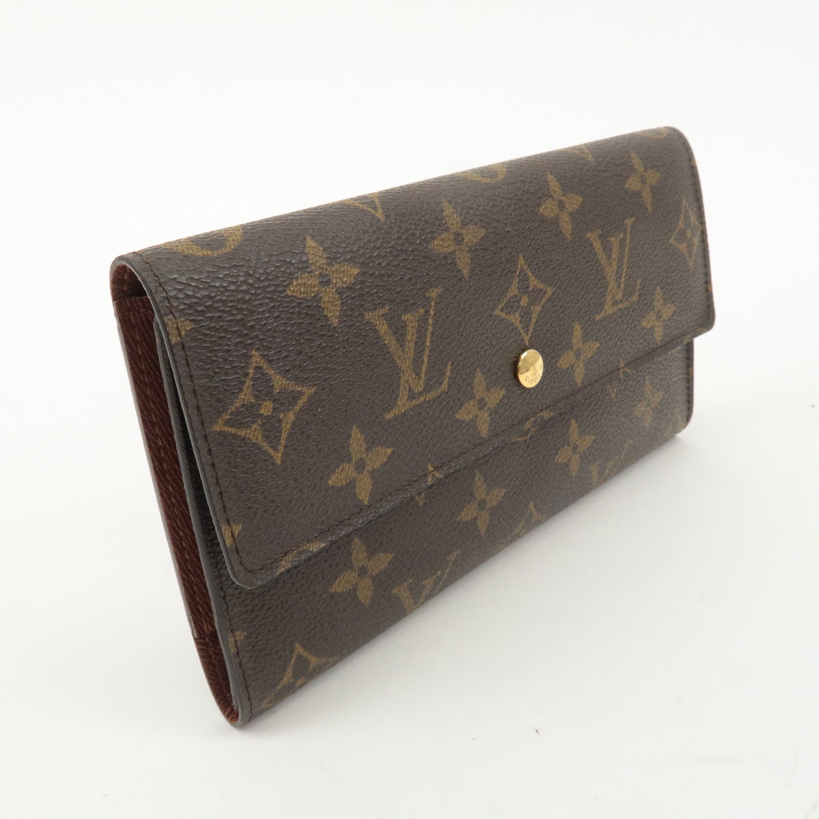 Louis Vuitton Monogram Porte Tresor International Wallet M61215