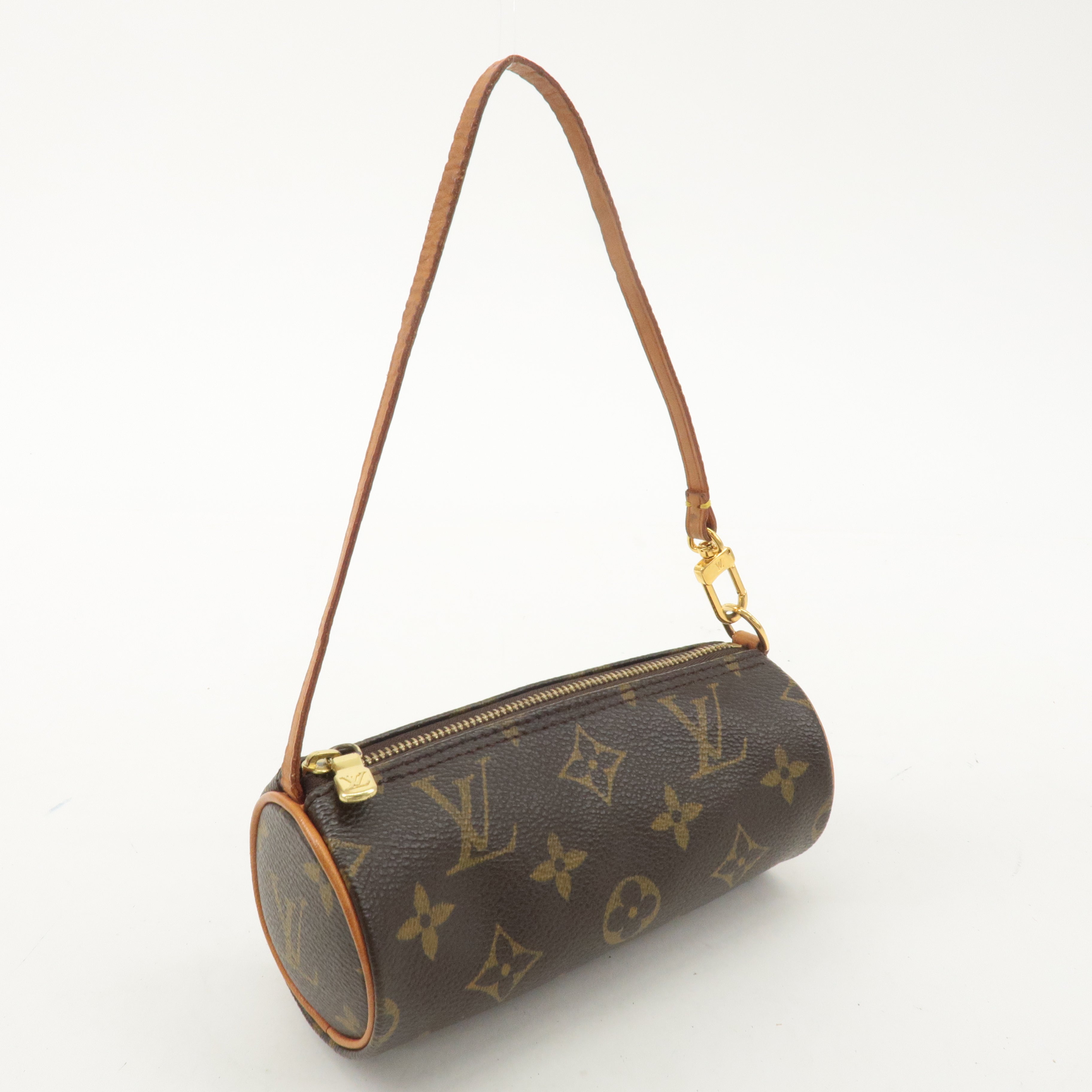 Louis Vuitton Monogram Mini Pouch for Papillon Bag Brown