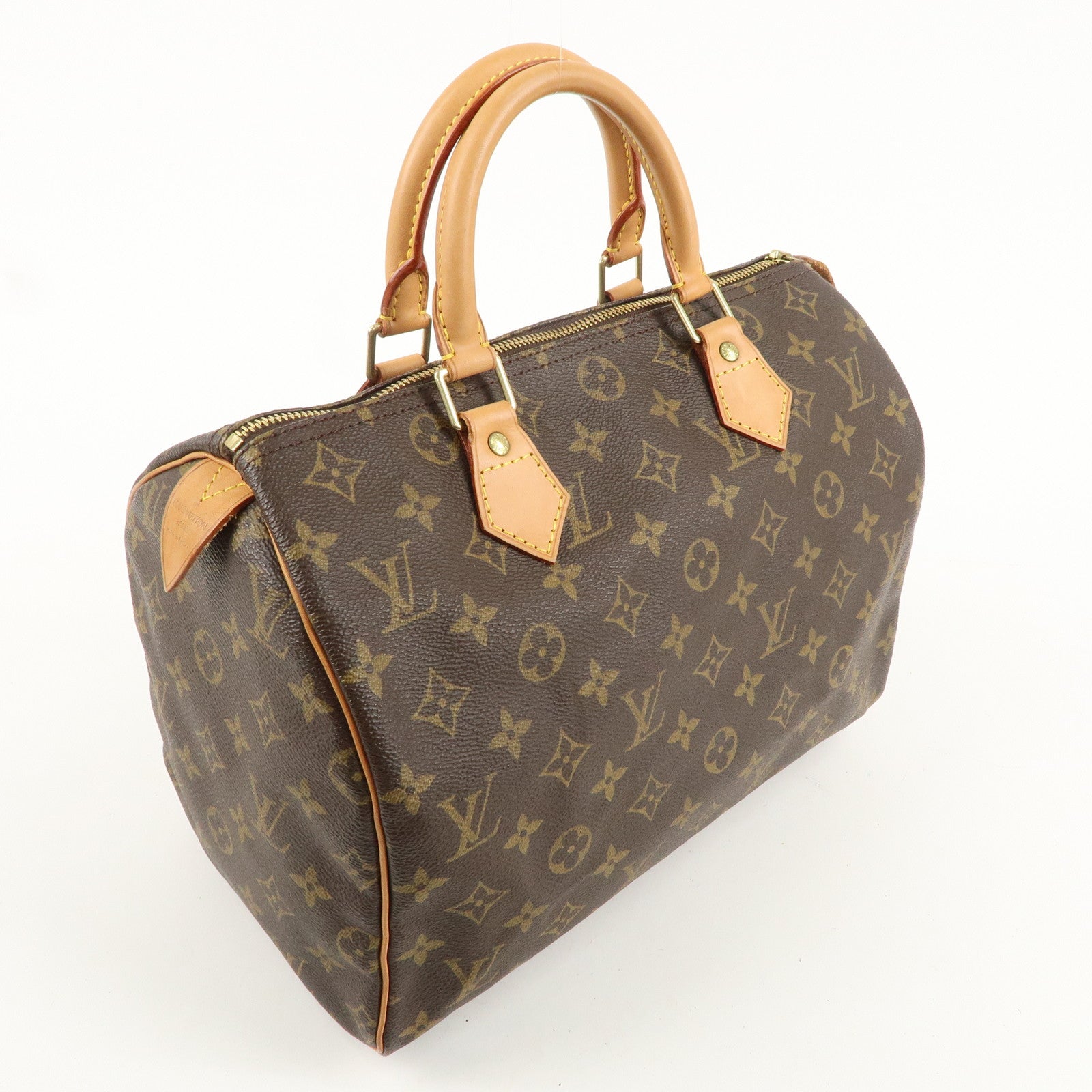 Louis Vuitton Monogram Speedy 30 Hand Bag Boston Bag M41526