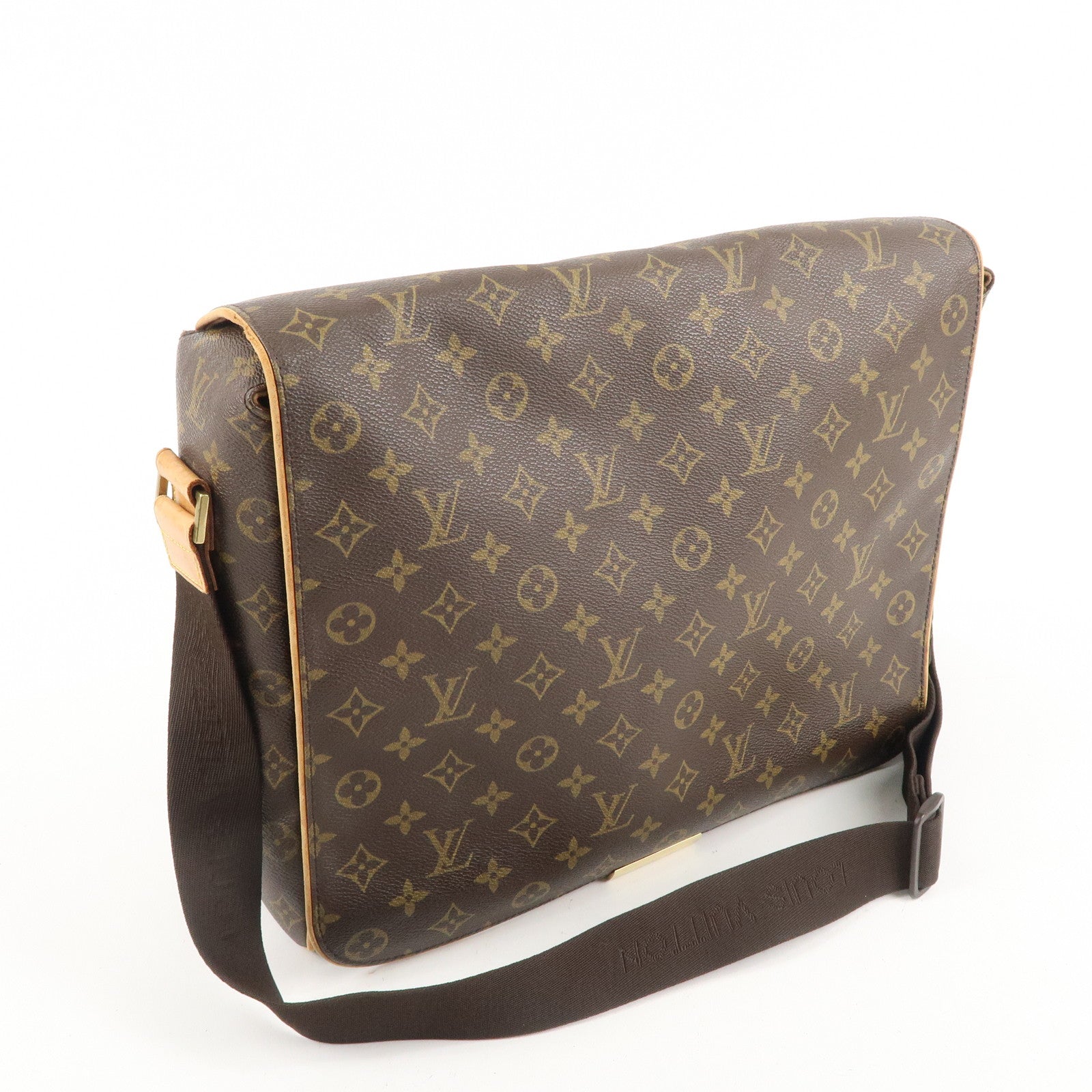 Louis Vuitton Monogram Abbesses Messenger Bag Brown M45257