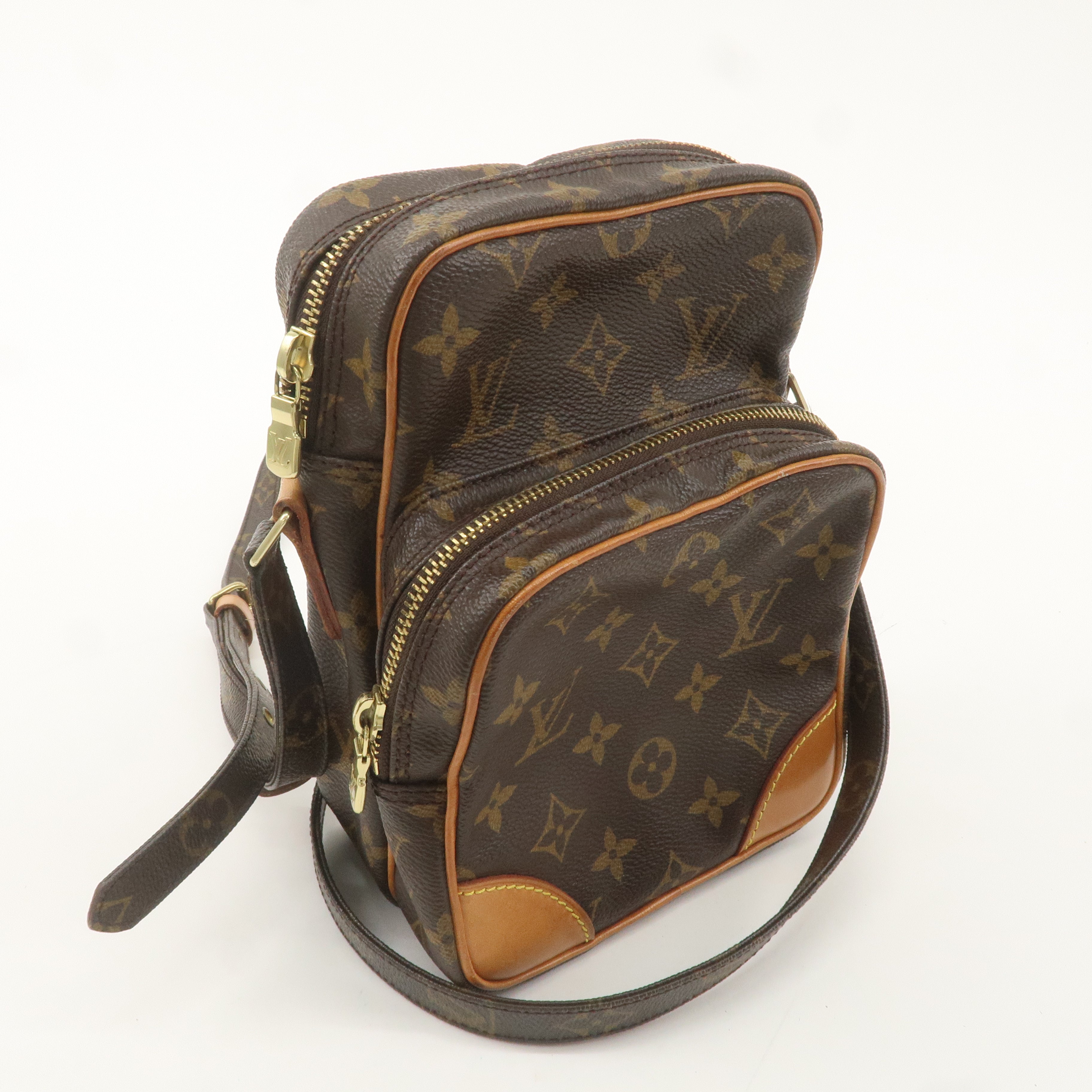 Louis Vuitton Monogram Amazone Shoulder Bag Brown M45236