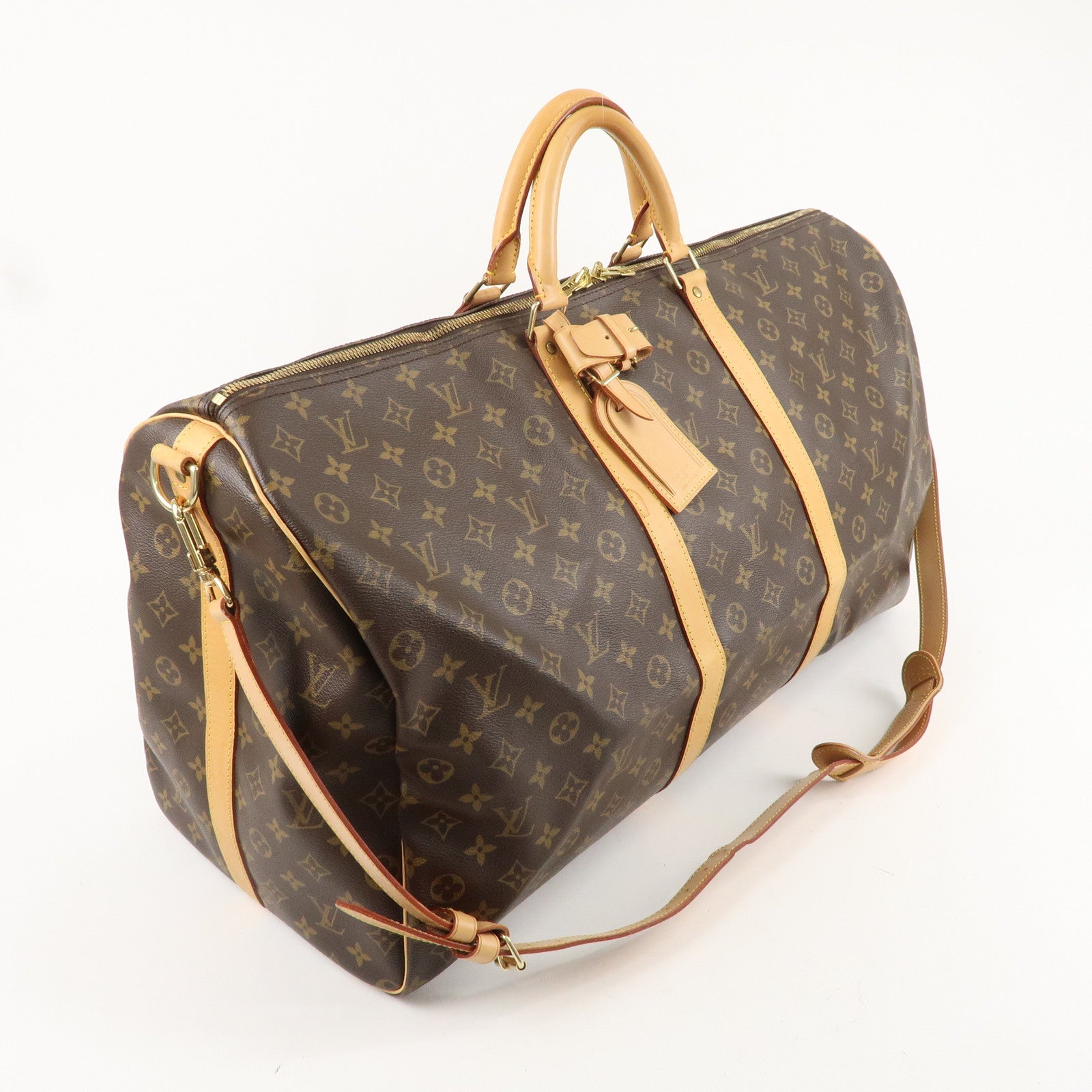 Louis Vuitton Monogram Keep All Bandouliere 60 Bag M41412