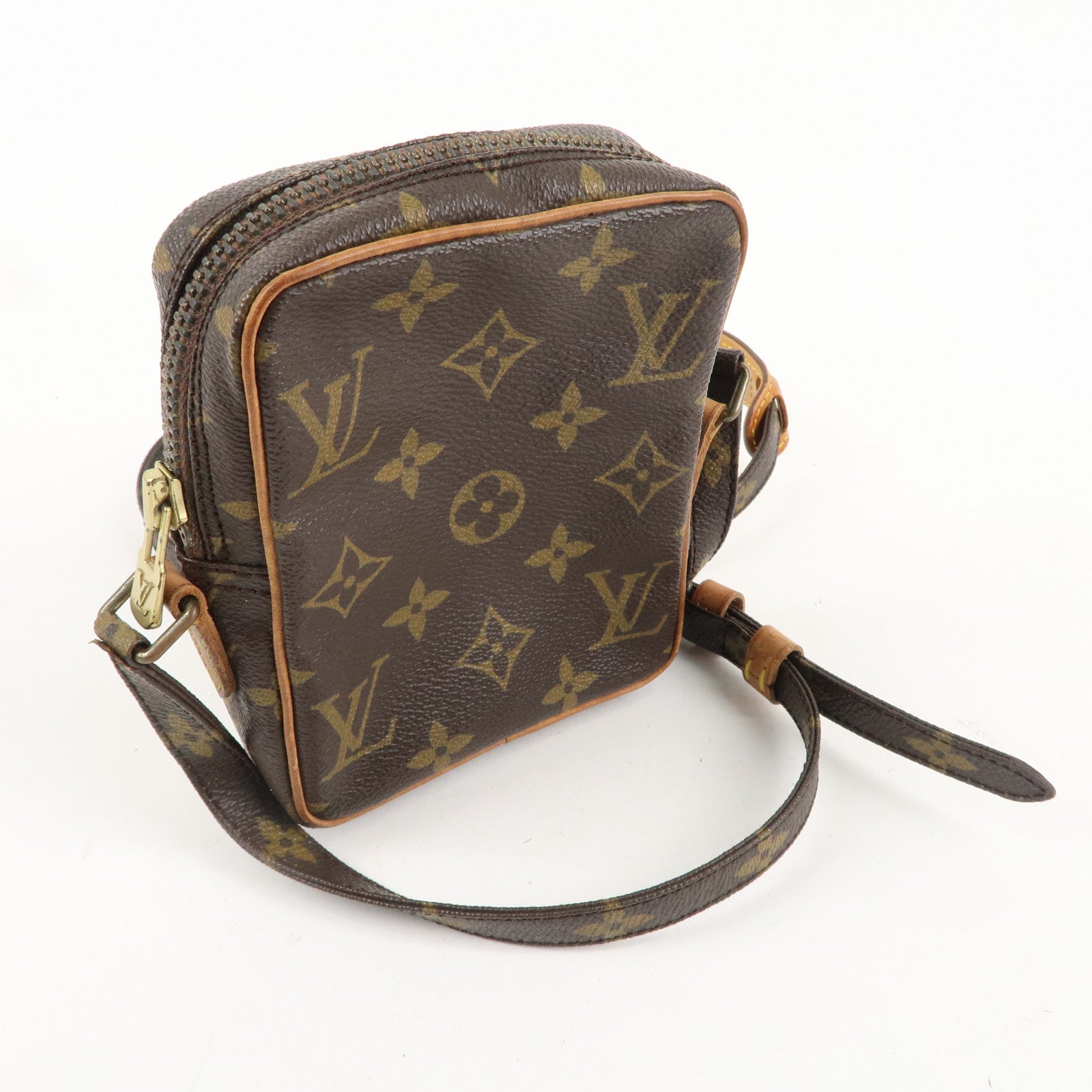 Louis Vuitton Monogram Mini Danube Shoulder Bag Brown M45268