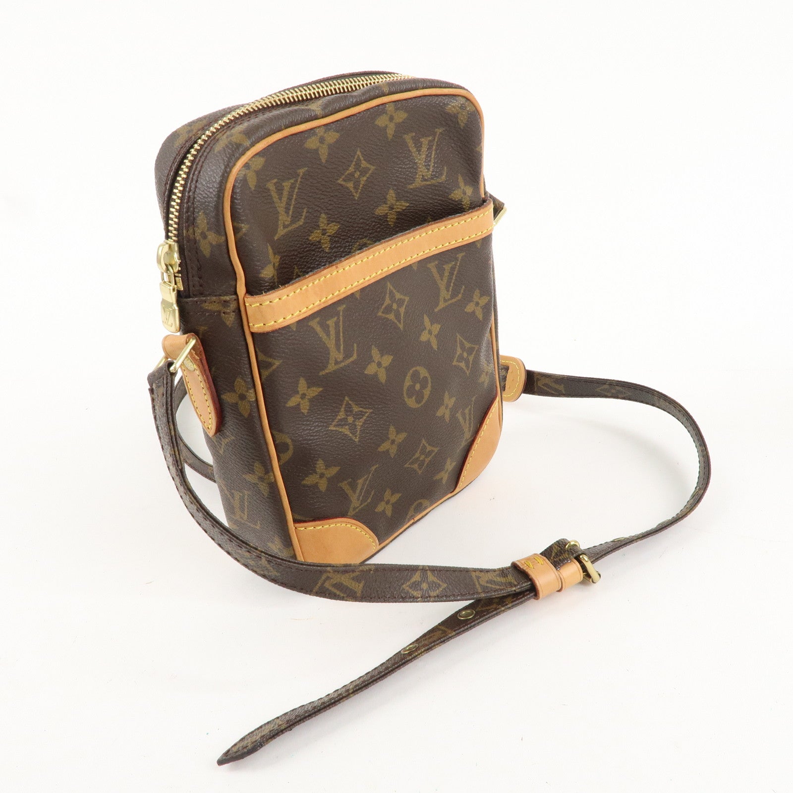 Louis Vuitton Monogram Danube Shoulder Bag Brown M45266