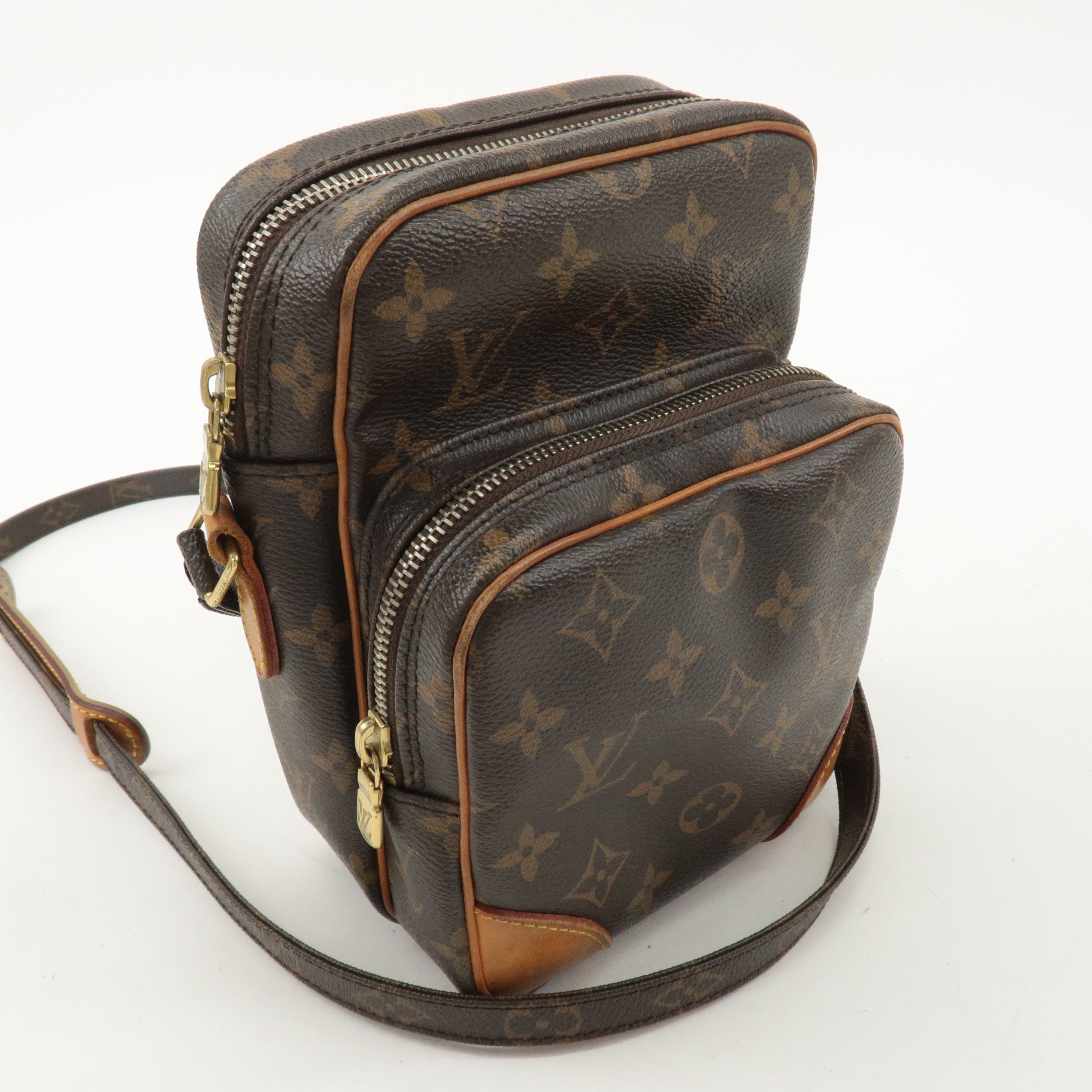 Louis Vuitton Monogram Amazone Shoulder Bag Brown M45236