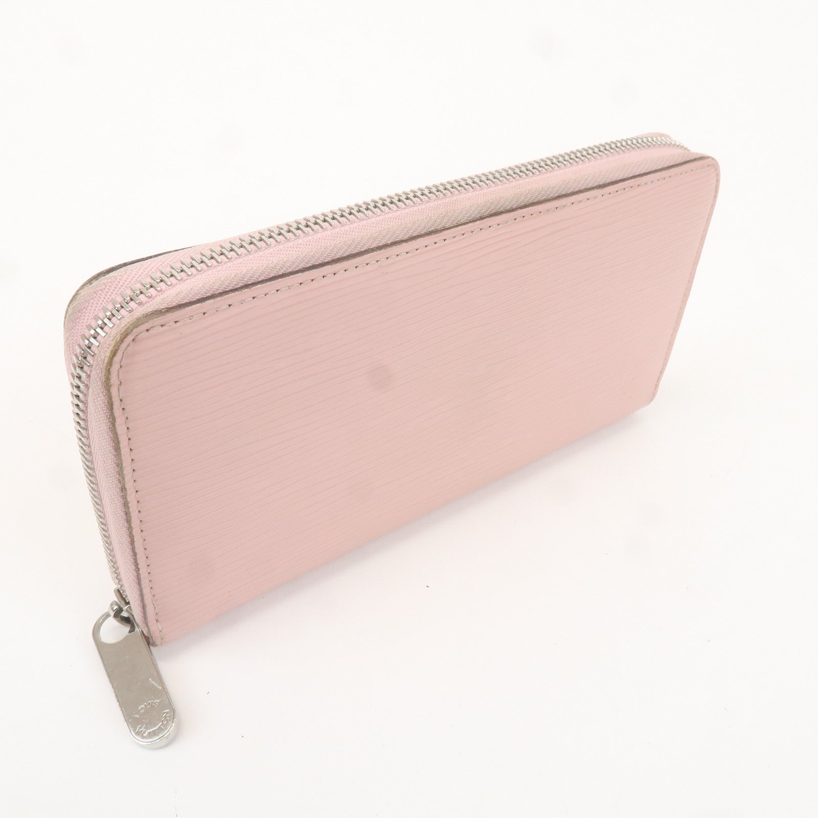 Louis Vuitton Epi Zippy Wallet Long Wallet Rose Ballerine M61863