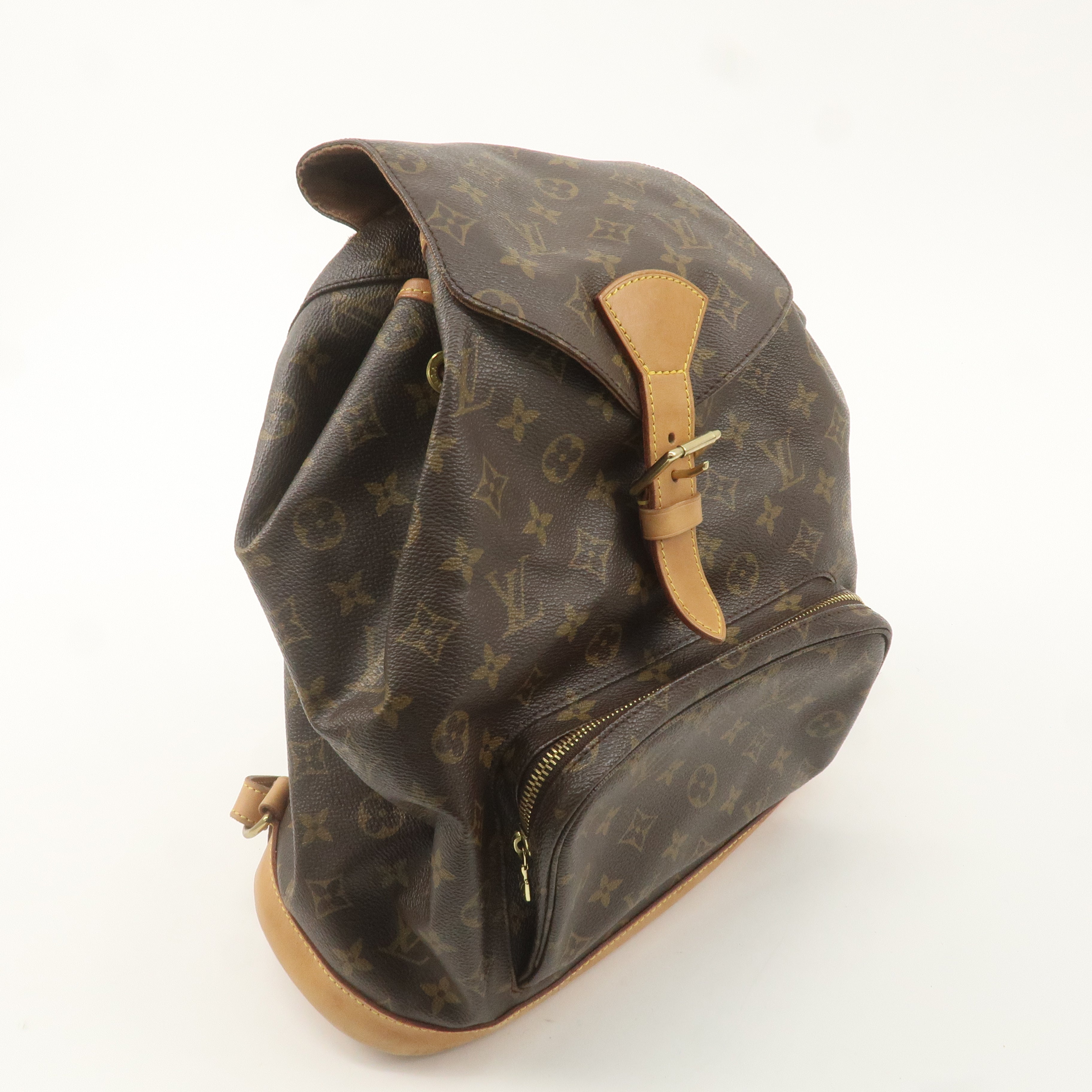 Louis Vuitton Monogram Montsouris GM Back Pack Brown M51135