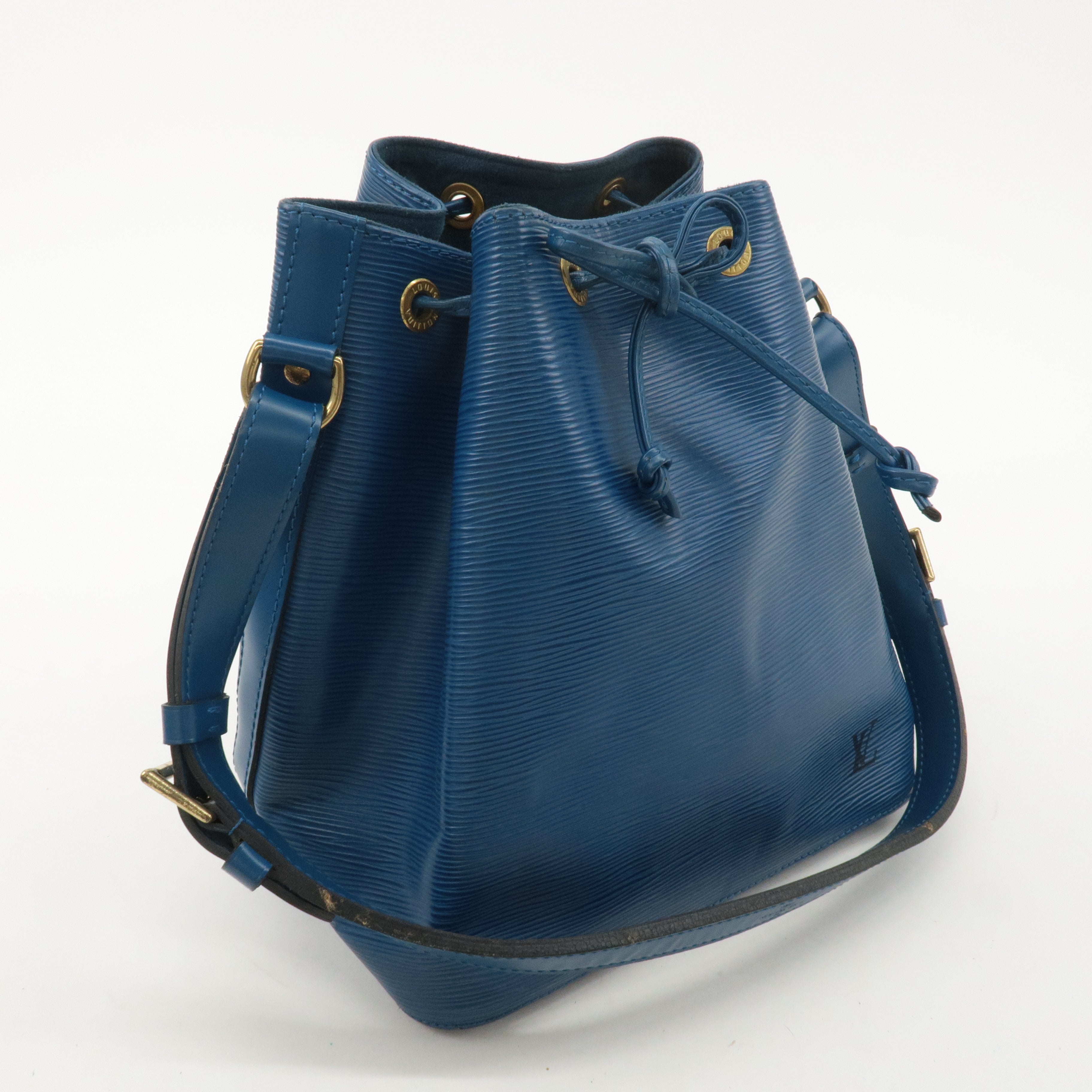 Louis Vuitton Epi Petit Noe Shoulder Bag Toledo Blue M44105