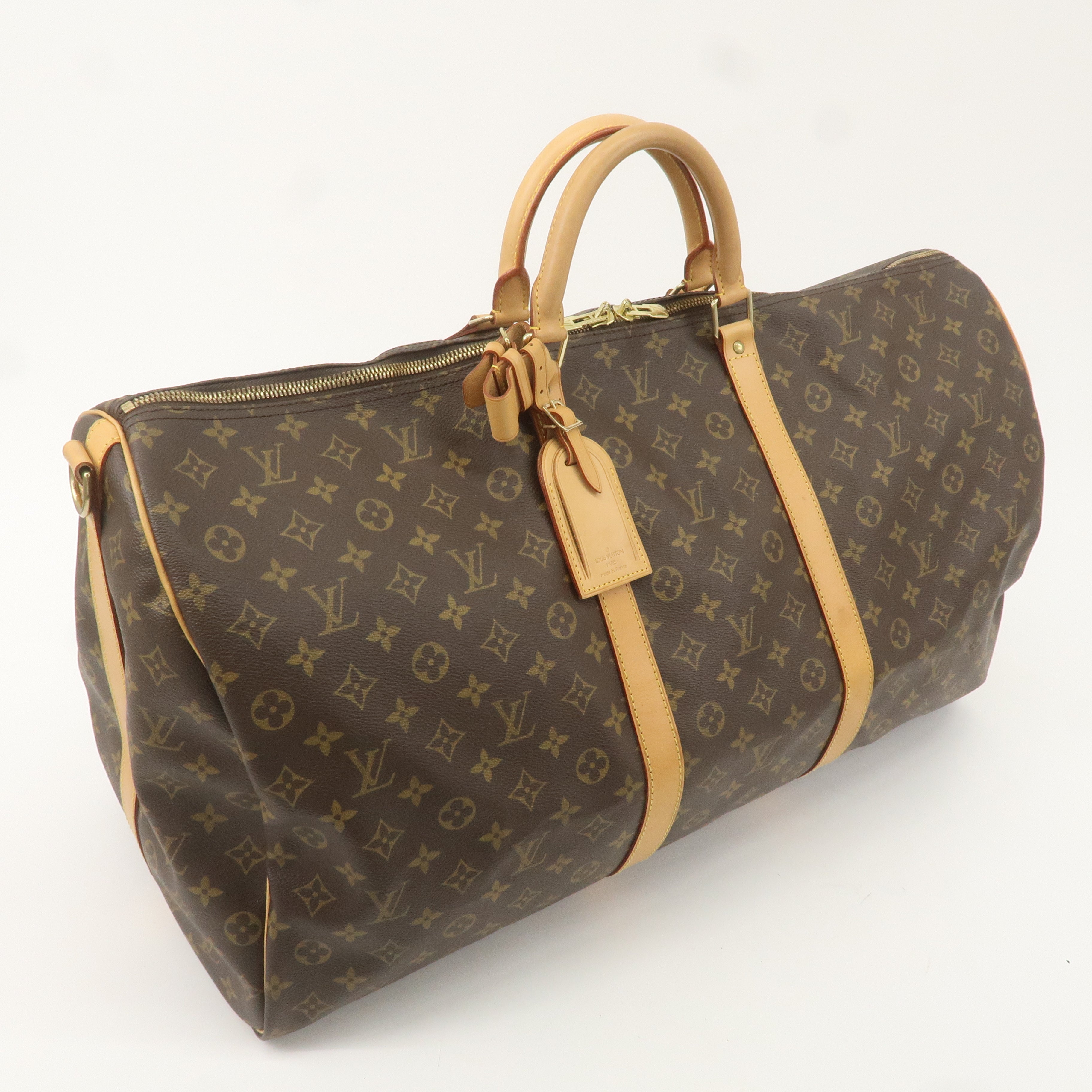 Louis Vuitton Monogram Keep All Bandouliere 60 Bag M41412