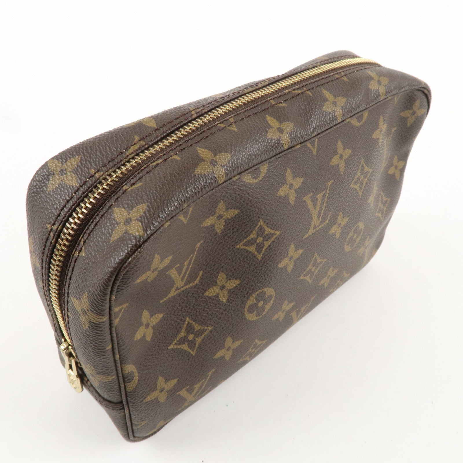 Louis Vuitton Monogram Trousse Toilette 23 Pouch Brown M47524