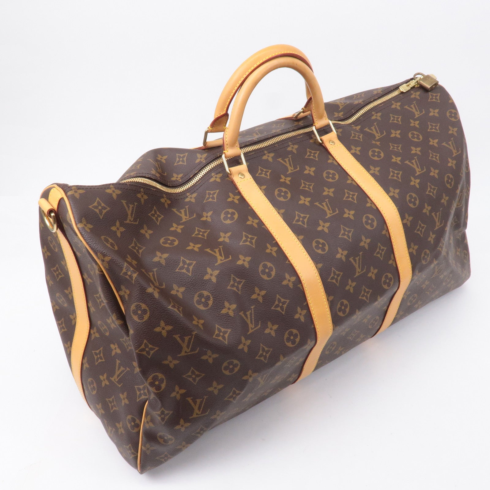 Louis Vuitton Monogram Keep All Bandouliere 60 Bag M41412