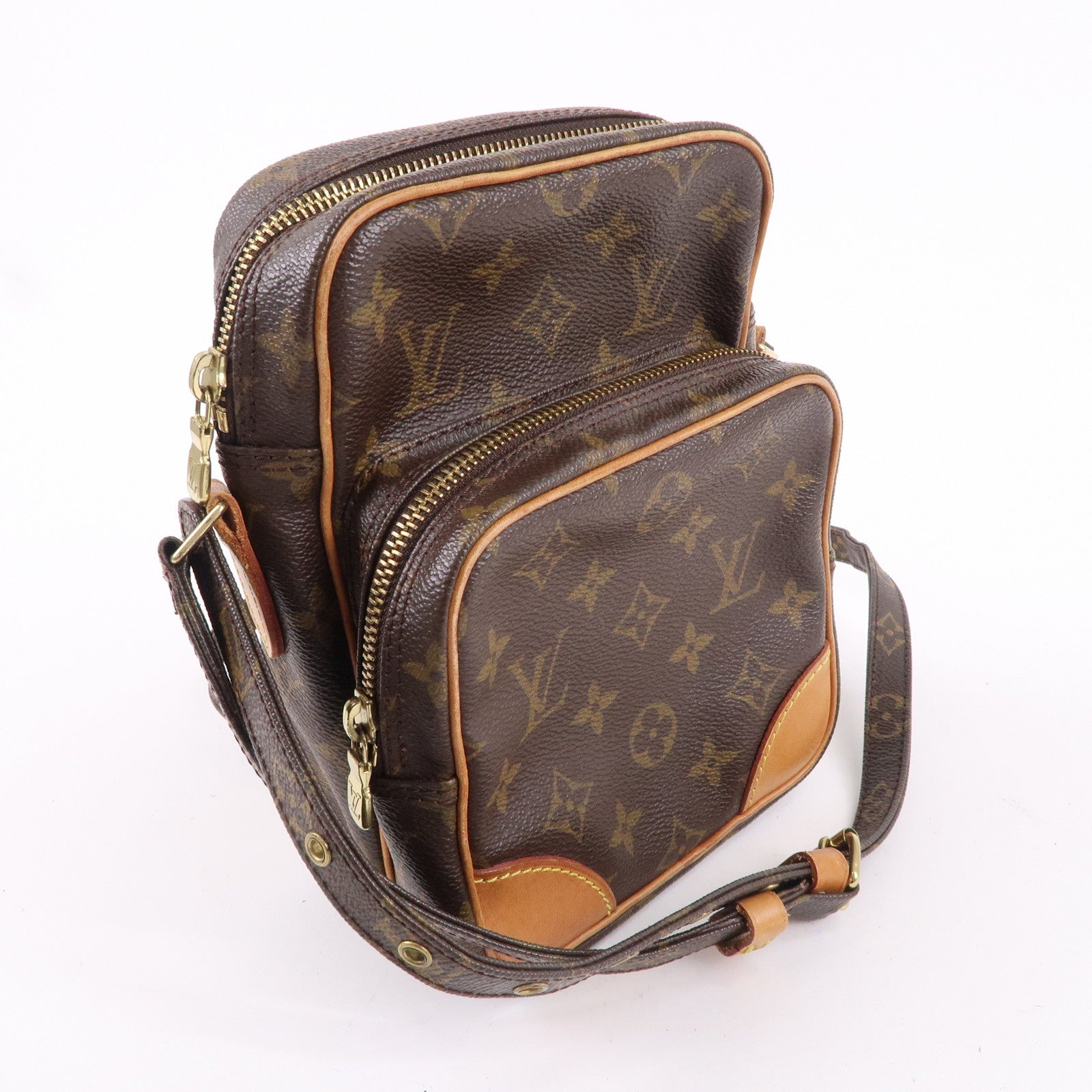 Louis Vuitton Monogram Amazone Shoulder Bag Brown M45236