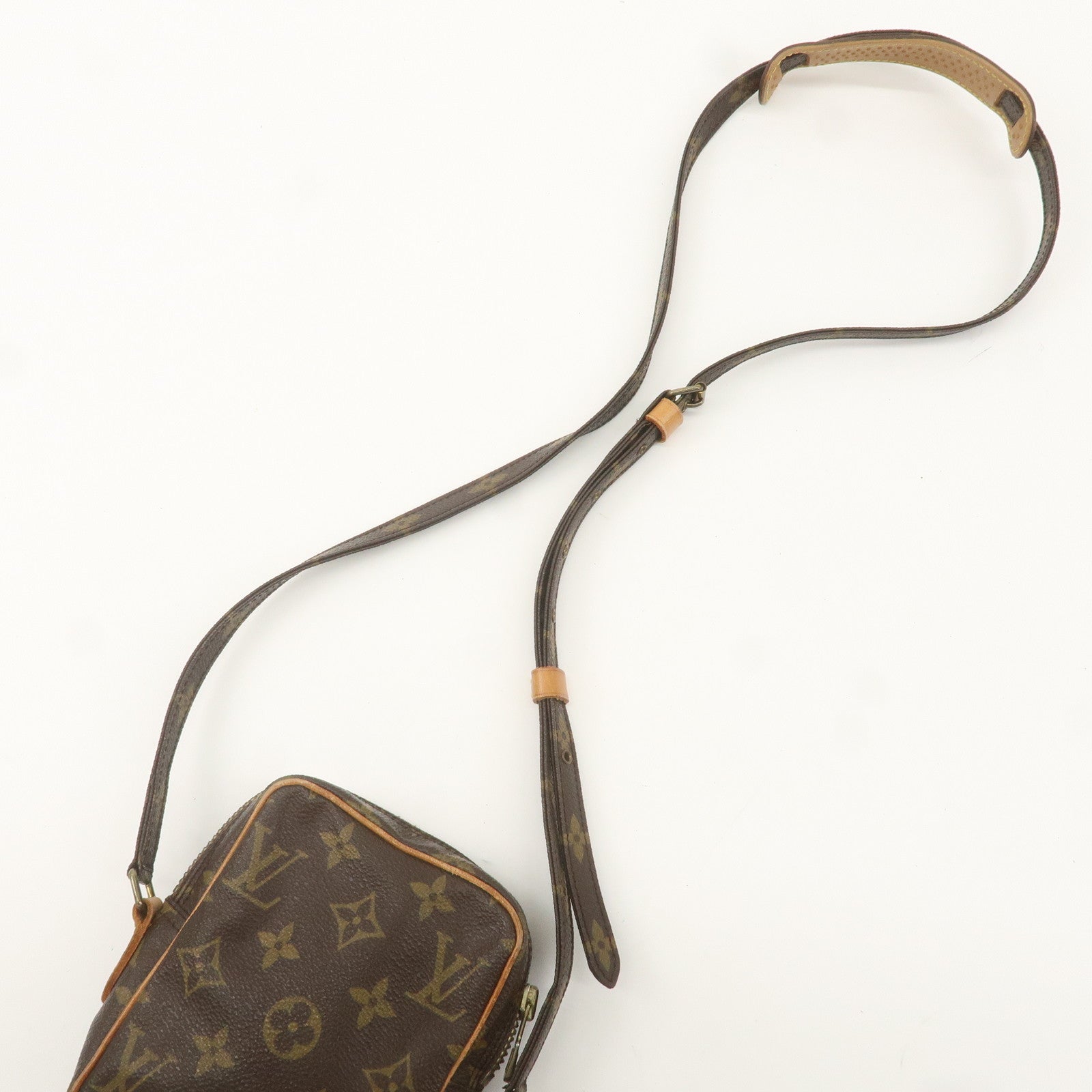 Louis Vuitton Monogram Mini Danube Shoulder Bag Brown M45268