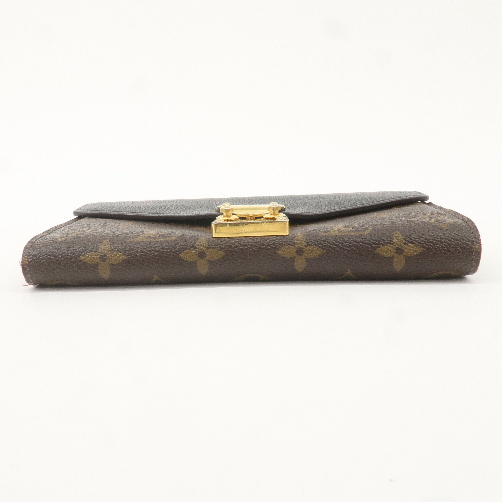 Louis Vuitton Monogram Portefeuille Pallas Wallet Noir M58415