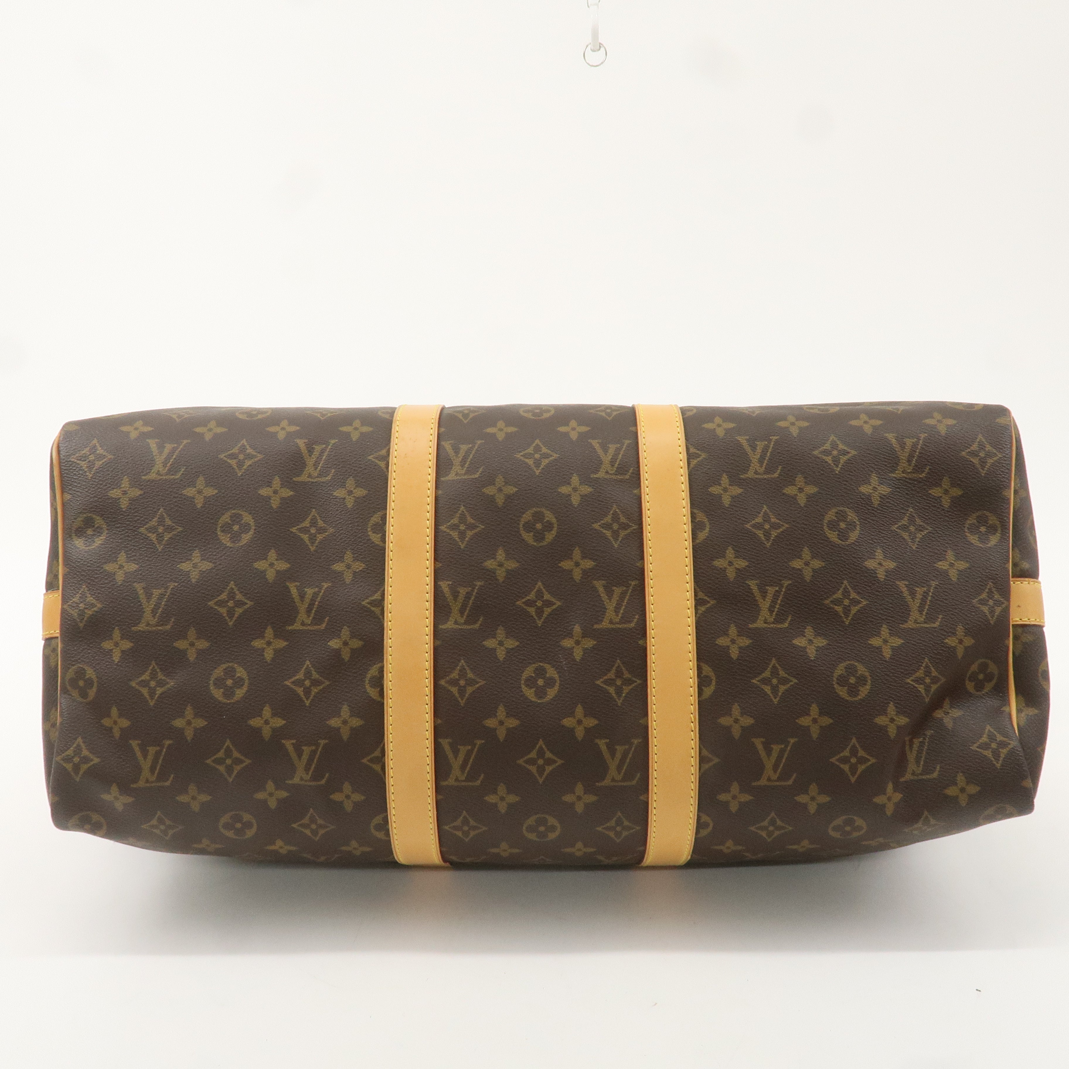 Louis Vuitton Monogram Keep All Bandouliere 50 Boston Bag M41416