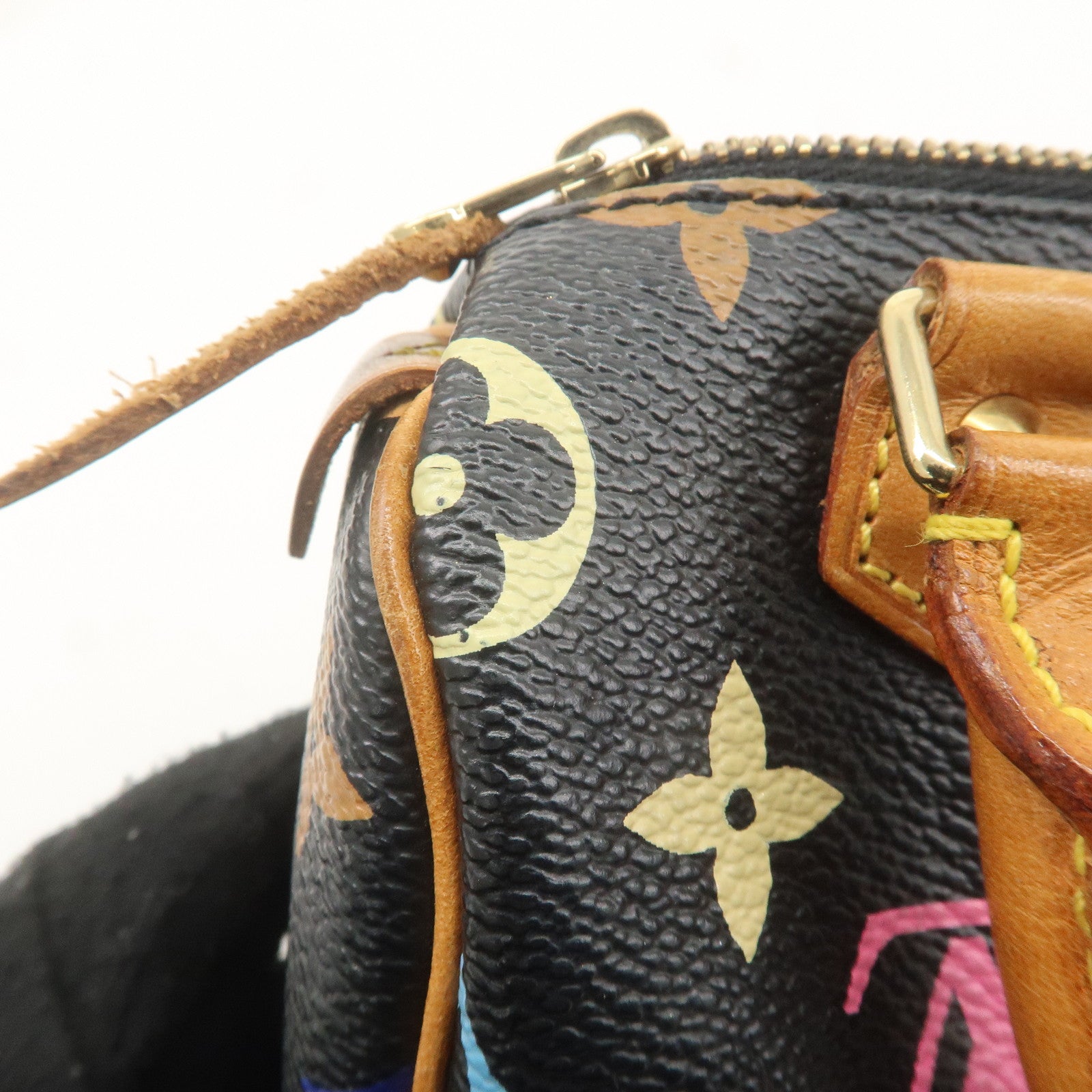 Louis Vuitton Monogram MultiColor Mini Speedy&Strap M92644 J00145