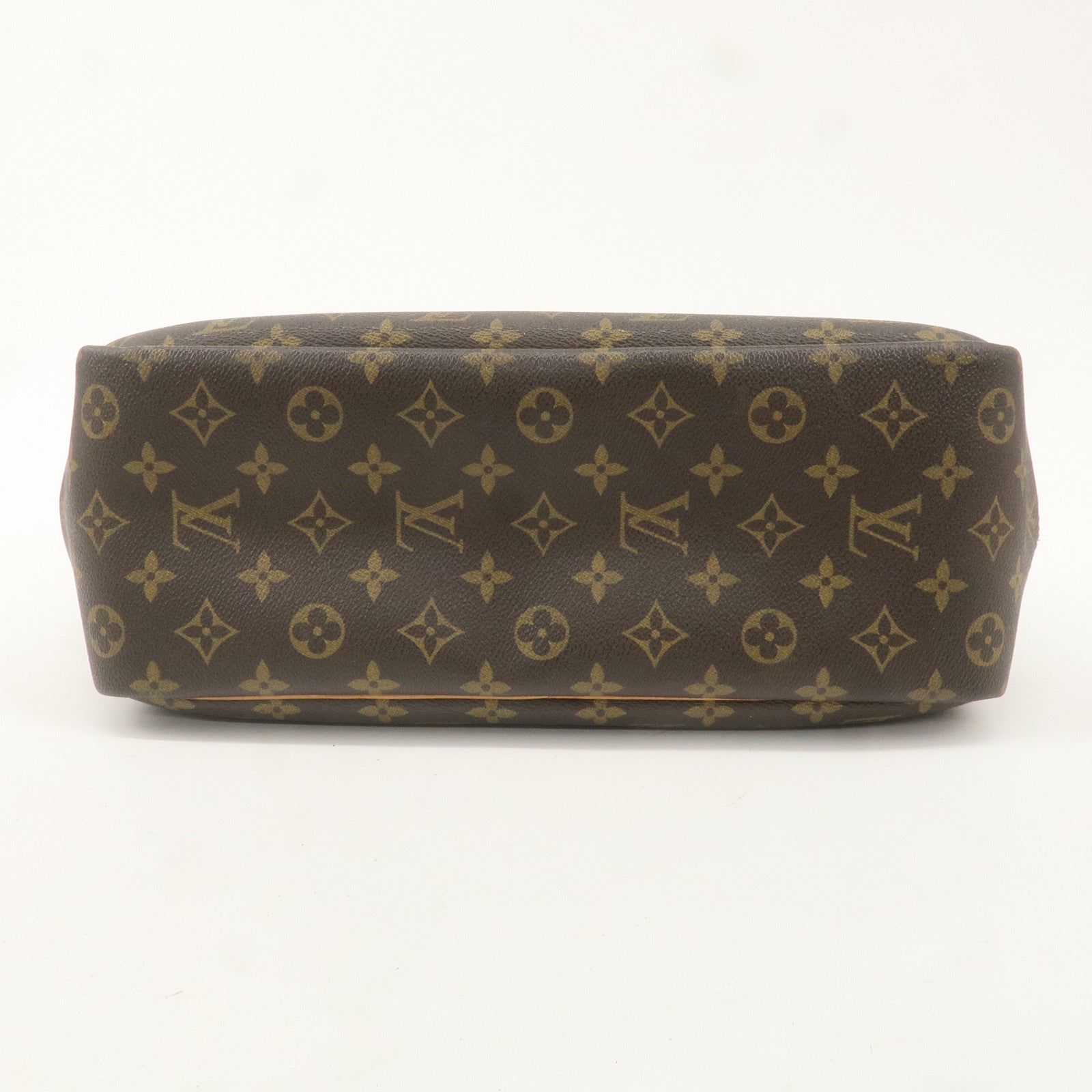 Louis Vuitton Monogram Deauville Hand Bag Brown M47270