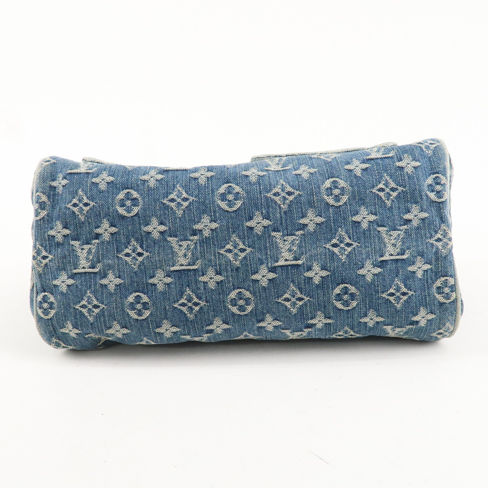 Louis Vuitton Monogram Denim Neo Speedy Boston Bag Blue M95019