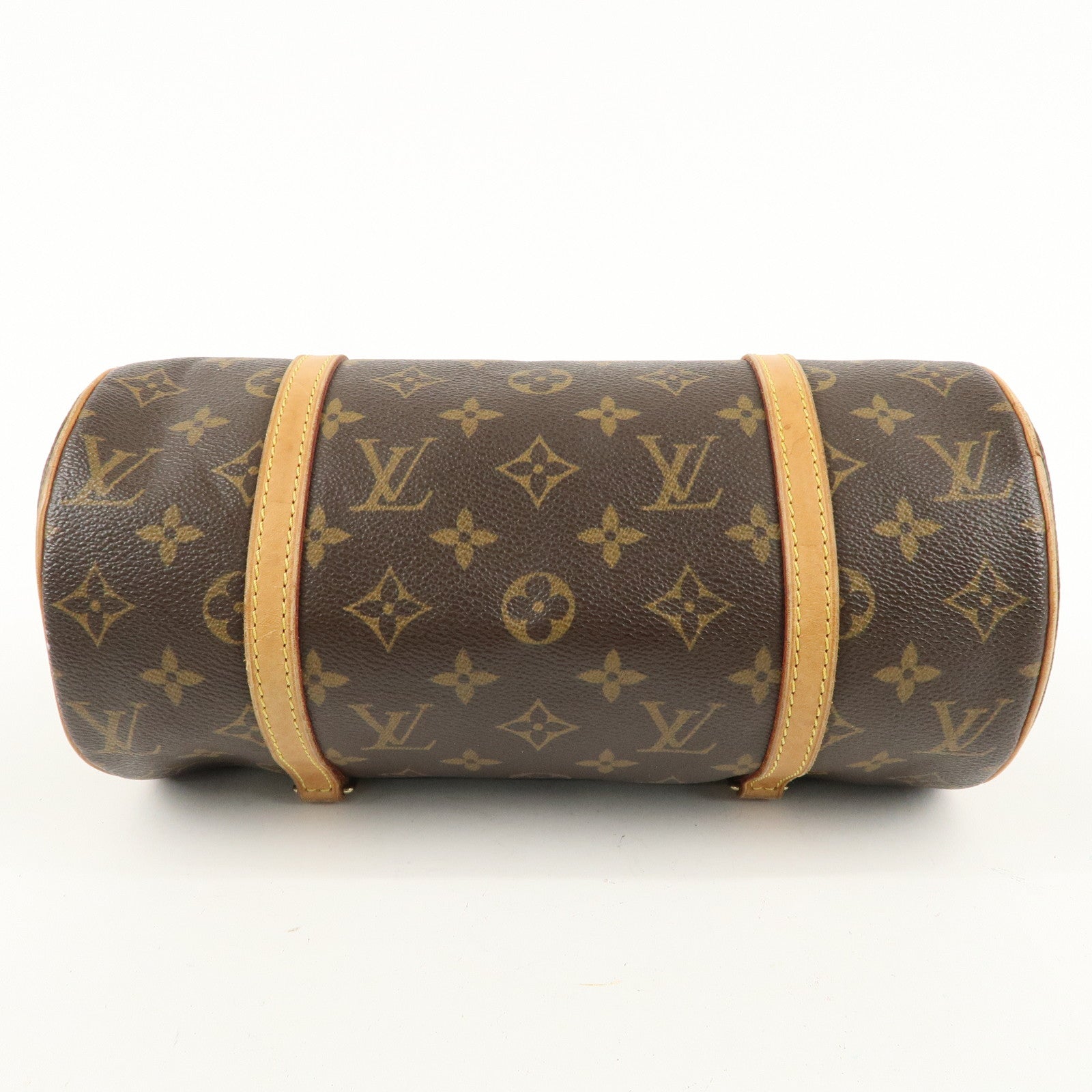 Louis Vuitton Monogram Papillon 26 Hand Bag Brown New Style M51386