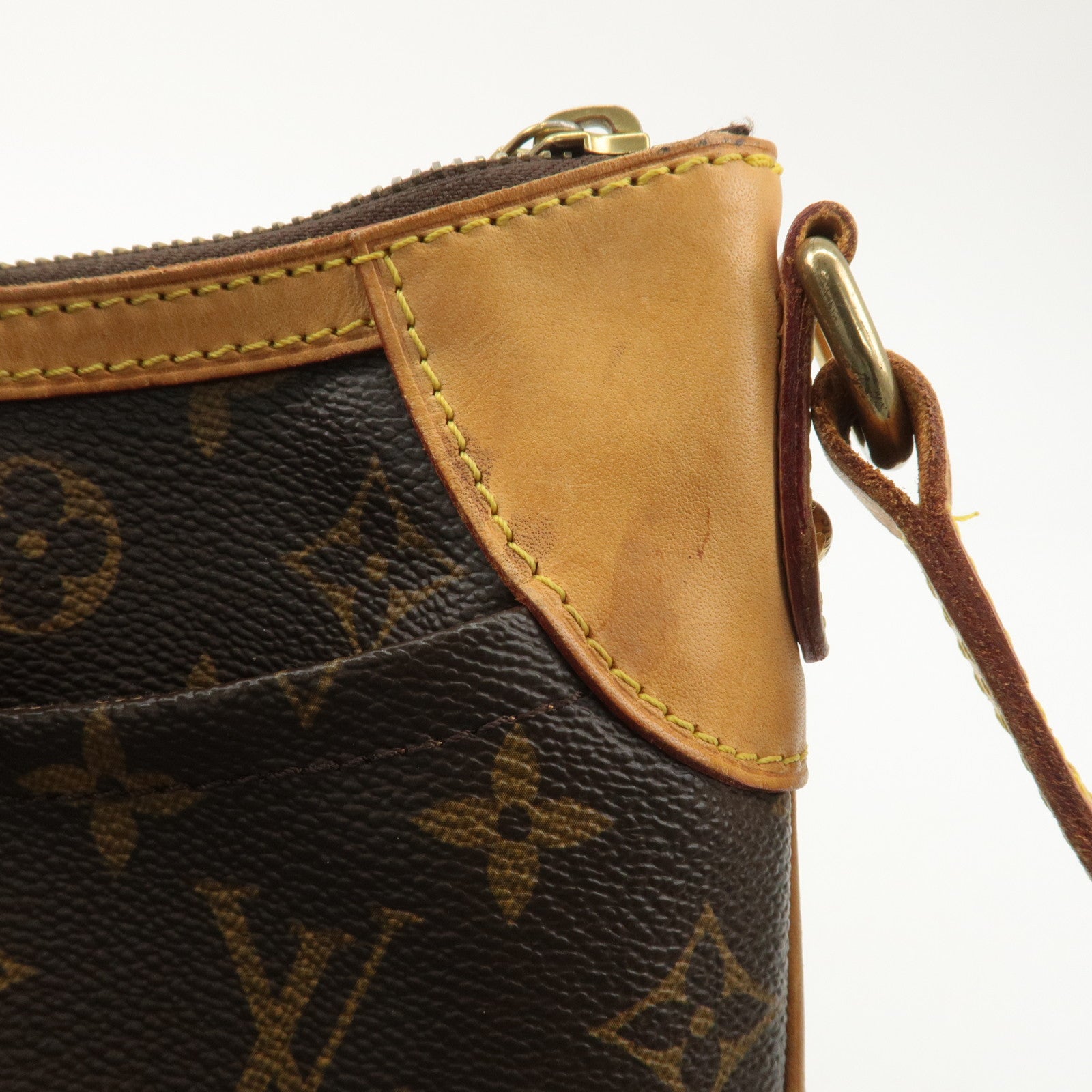 Louis Vuitton Monogram Odeon PM Shoulder Bag Brown M56390