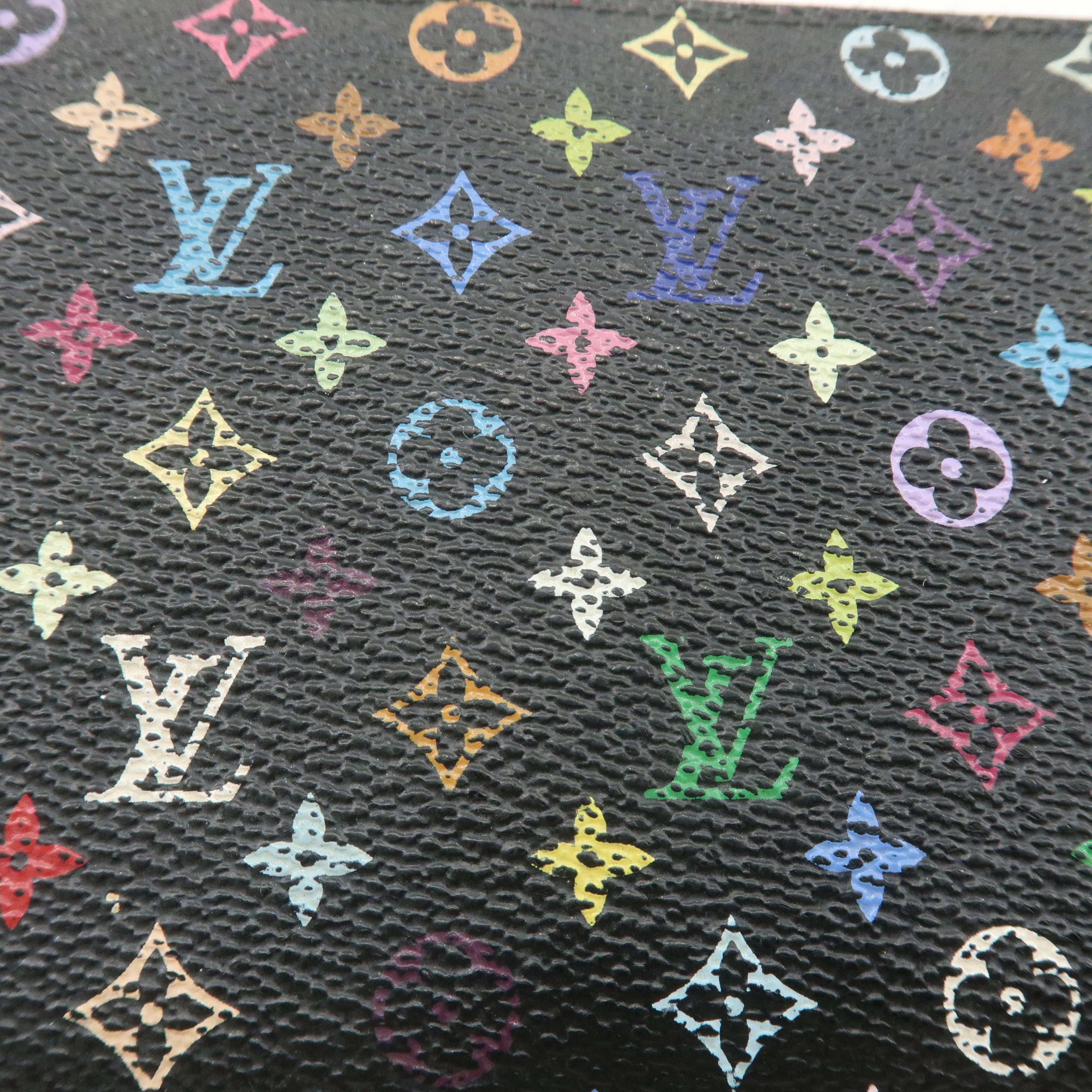 Louis Vuitton Monogram Multi Color Zippy Wallet Long Wallet M60243