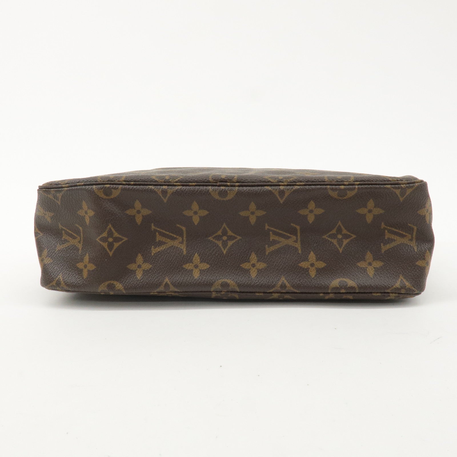 Louis Vuitton Monogram Trousse Toilette 28 Pouch Brown M47522