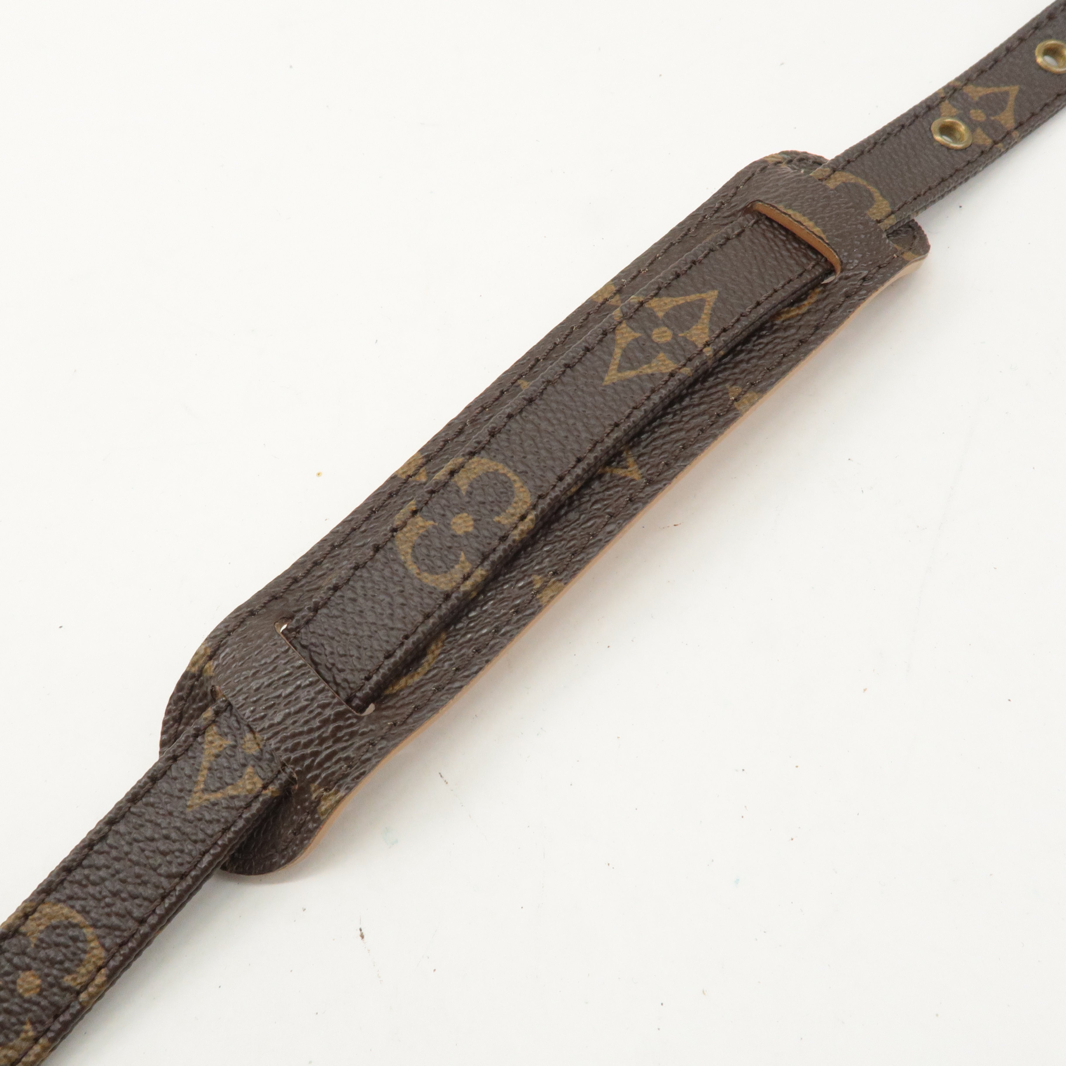 Louis Vuitton Monogram Adjustable Shoulder Strap Brown J52315