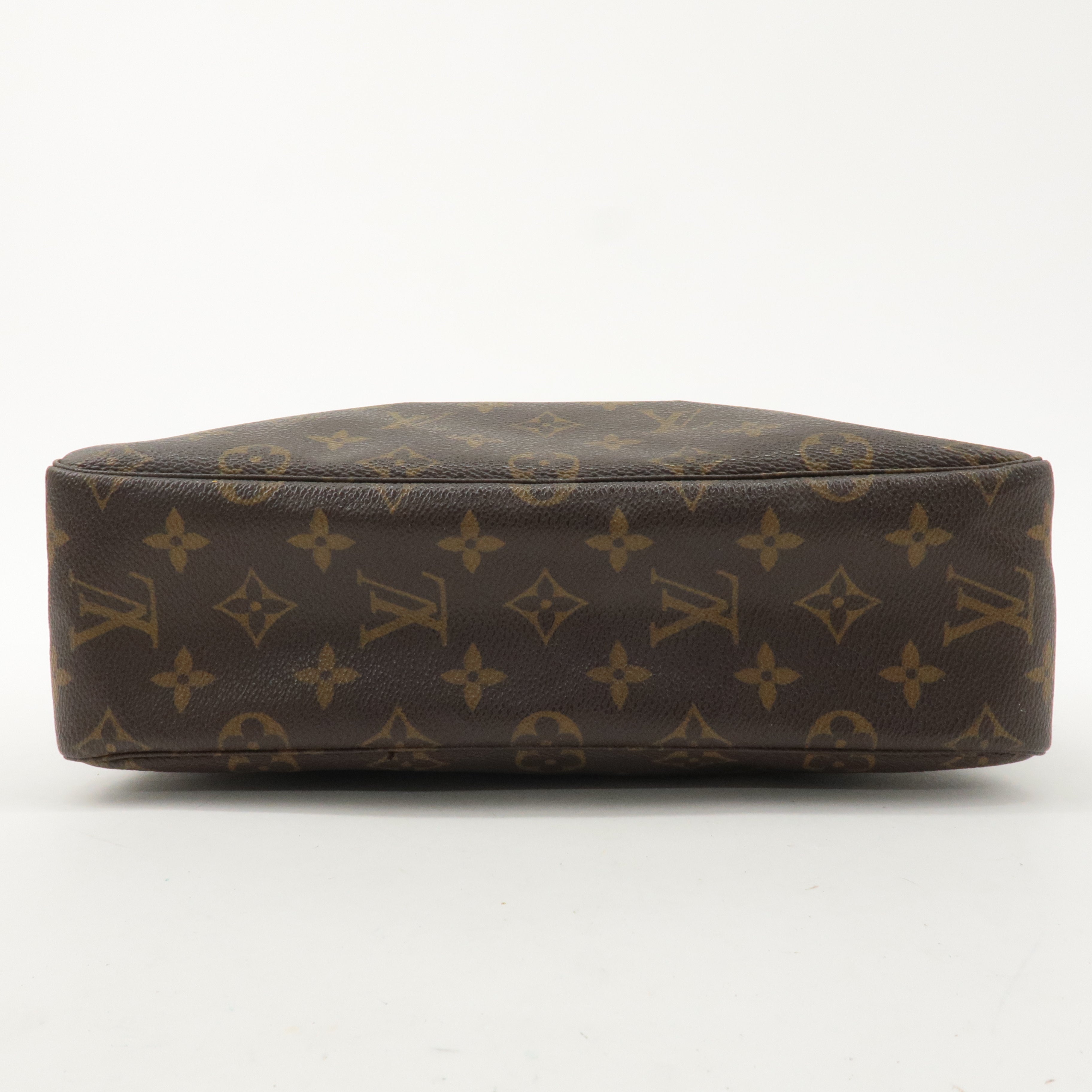 Louis Vuitton Monogram Trousse Toilette 28 Cosmetic Pouch M47522