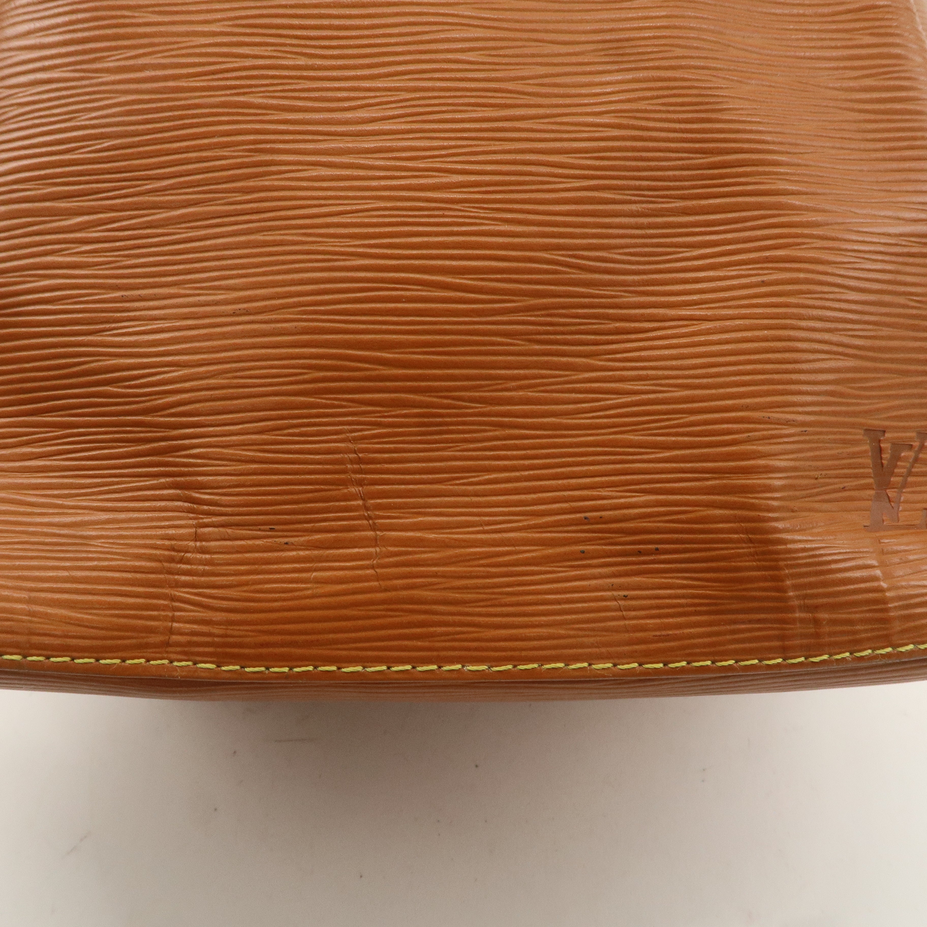 Louis Vuitton Epi Petit Noe Shoulder Bag Zipang Gold M44108