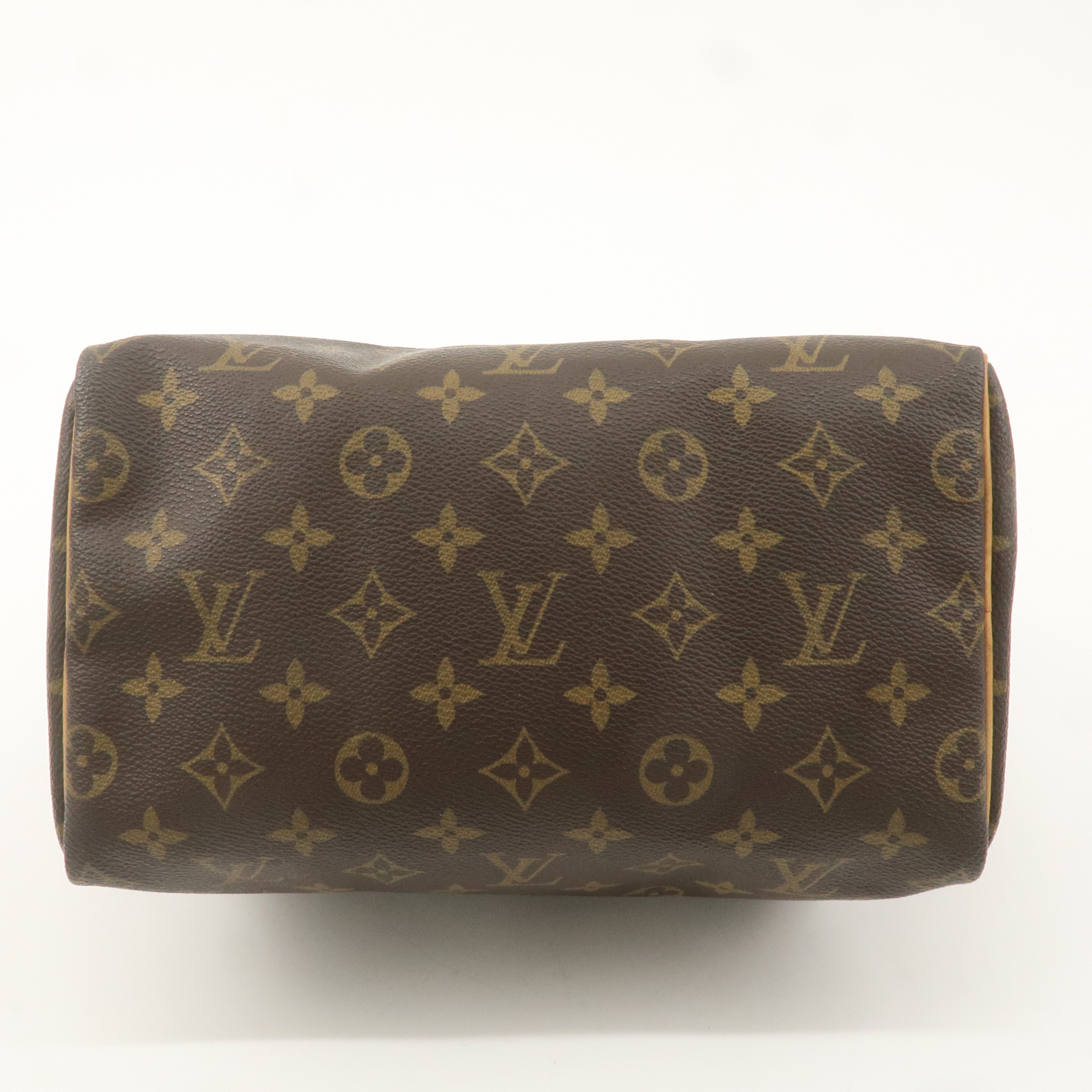 Louis Vuitton Monogram Speedy 25 Hand Bag Boston Bag M41528