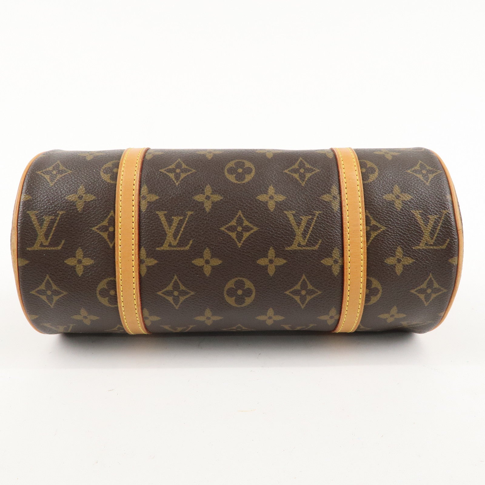 Louis Vuitton Monogram Papillon 26 Hand Bag Brown M51386