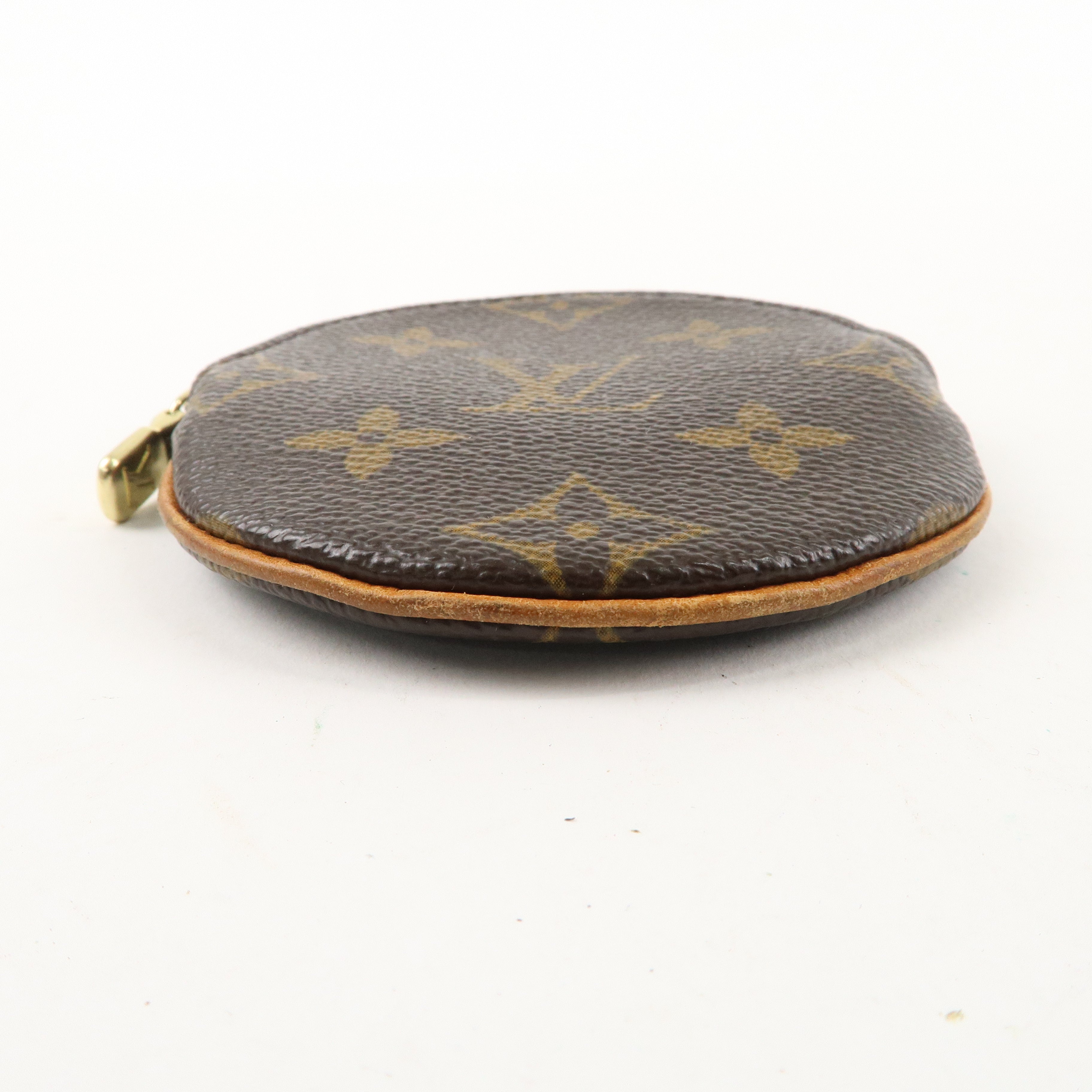 Louis Vuitton Monogram Porte Monnaie Rond Coin Case M61926