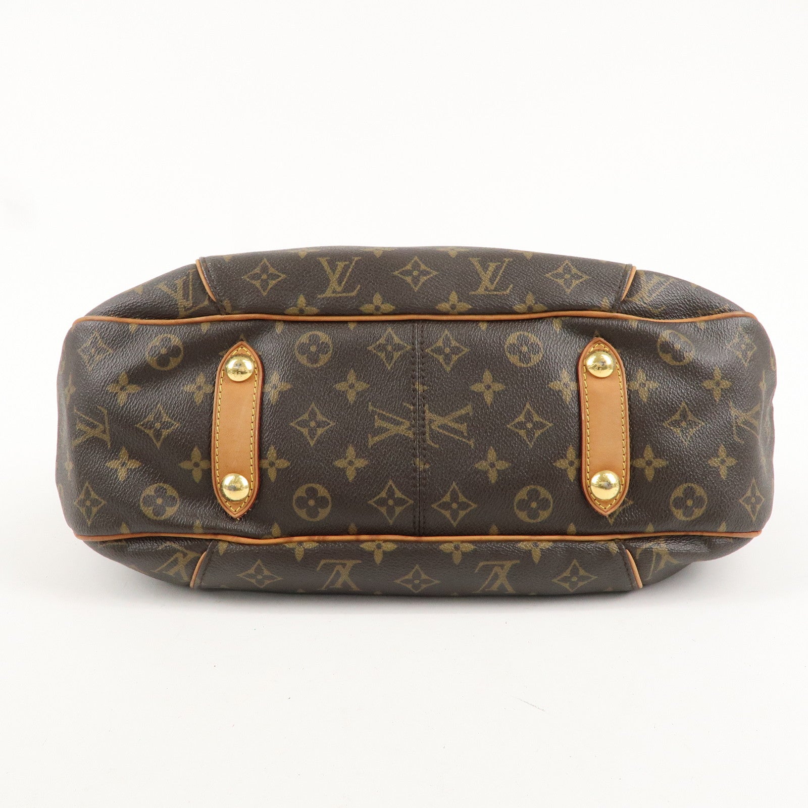 Louis Vuitton Monogram Galliera PM Shoulder Bag Brown M56382