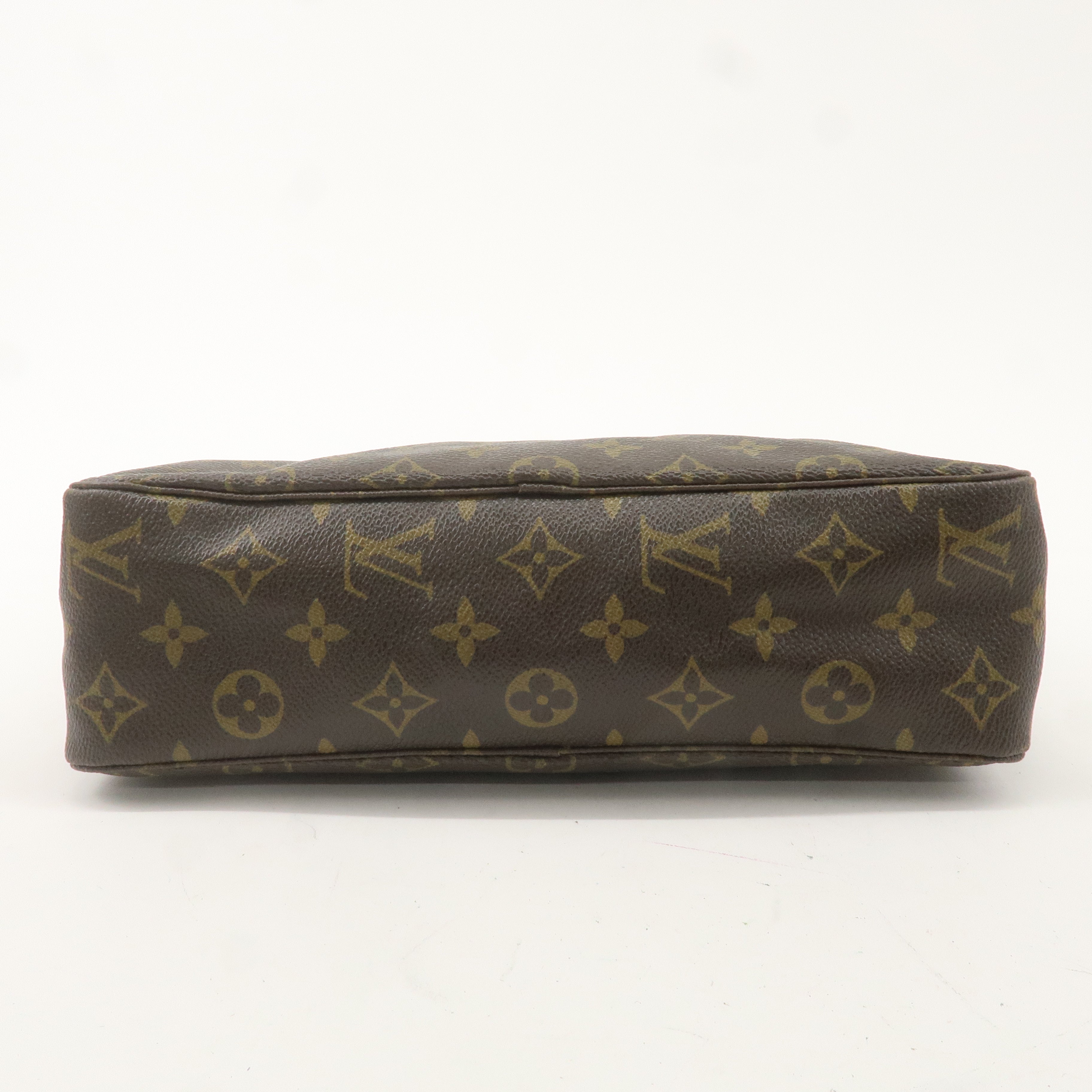 Louis Vuitton Monogram Trousse Toilette 28 Pouch Brown M47522