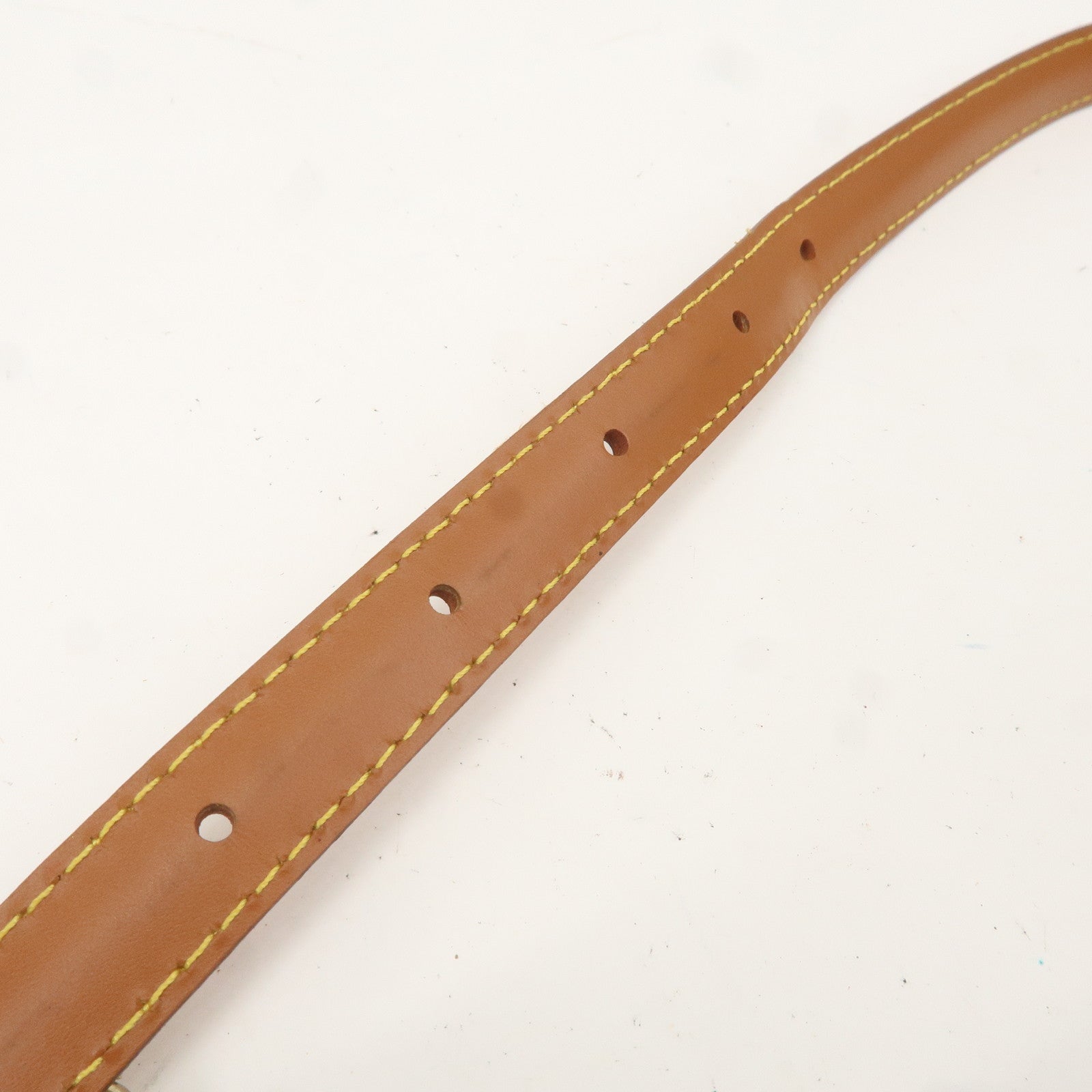 Louis Vuitton Leather Shoulder Strap for Epi Bag Zipang Gold