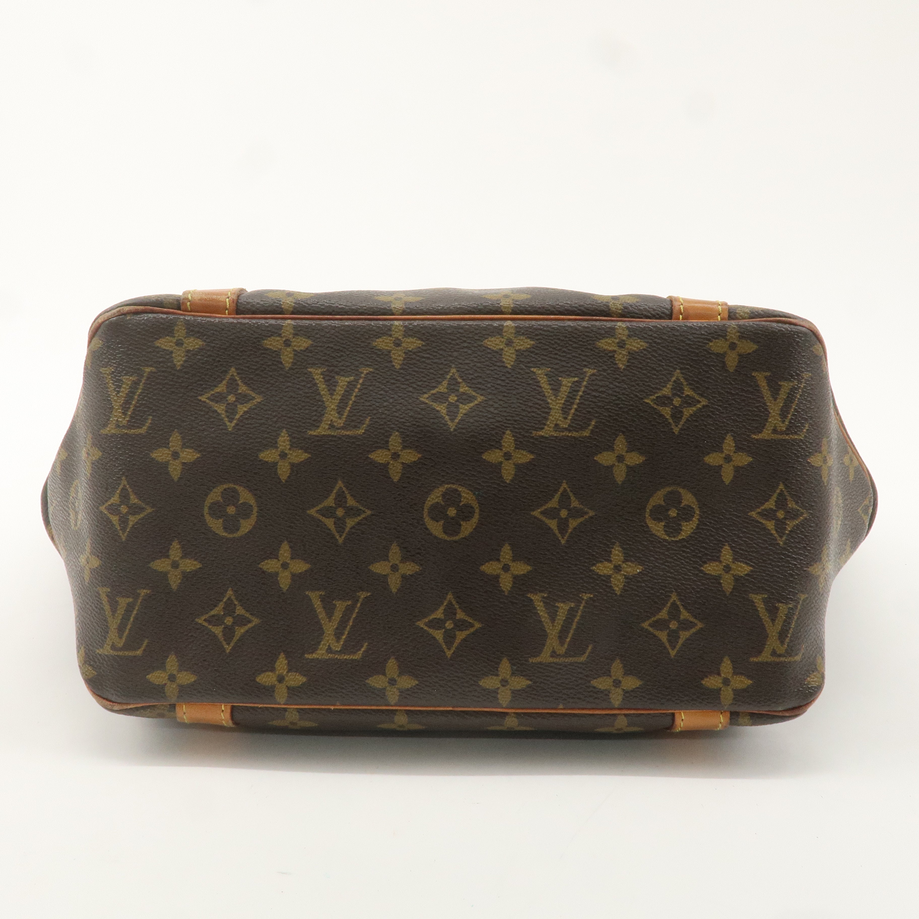 Louis Vuitton Monogram Sac Shopping Shoulder Bag Brown M51108